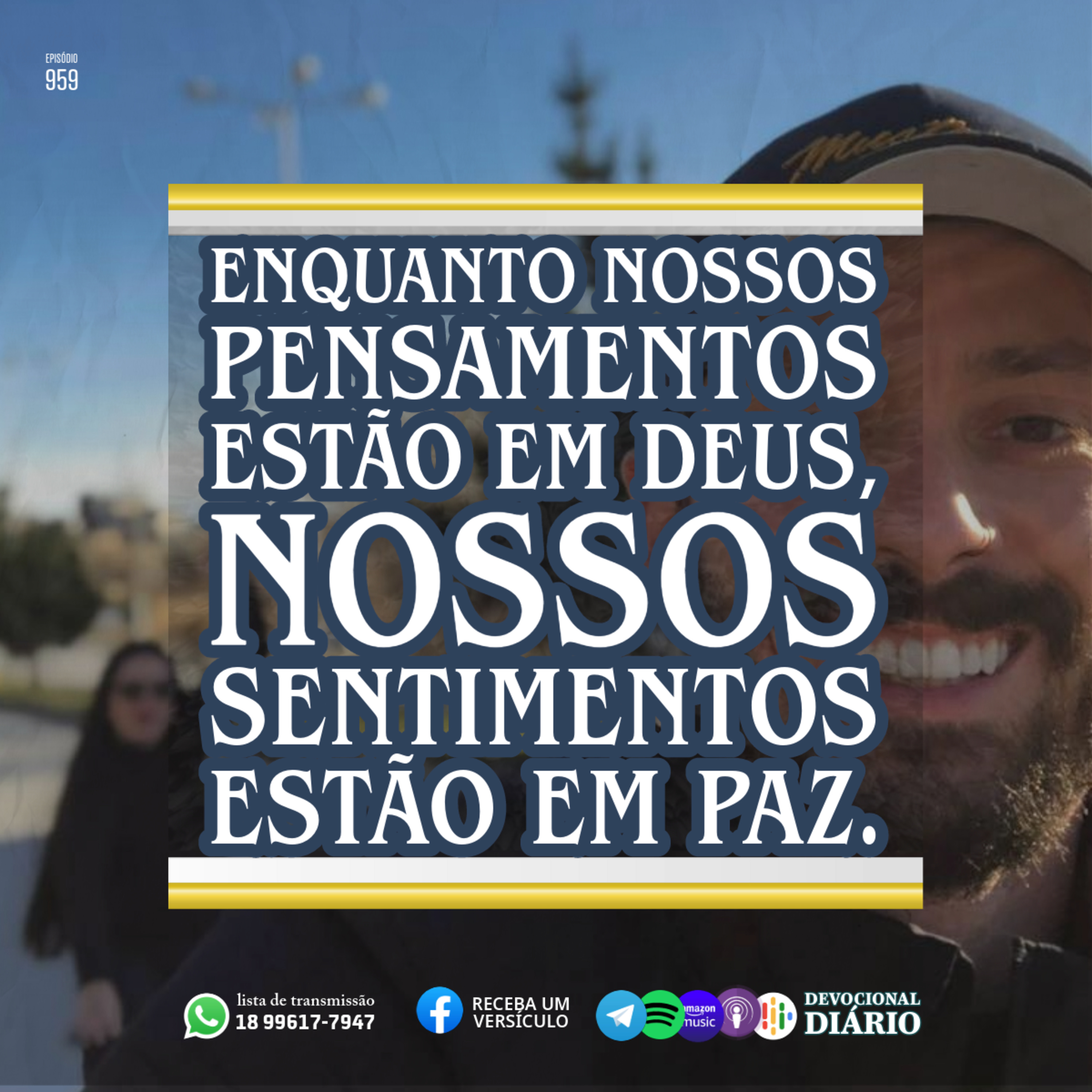 Enquanto nossos pensamentos estão em Deus, nossos sentimentos estão em paz.  episode artwork