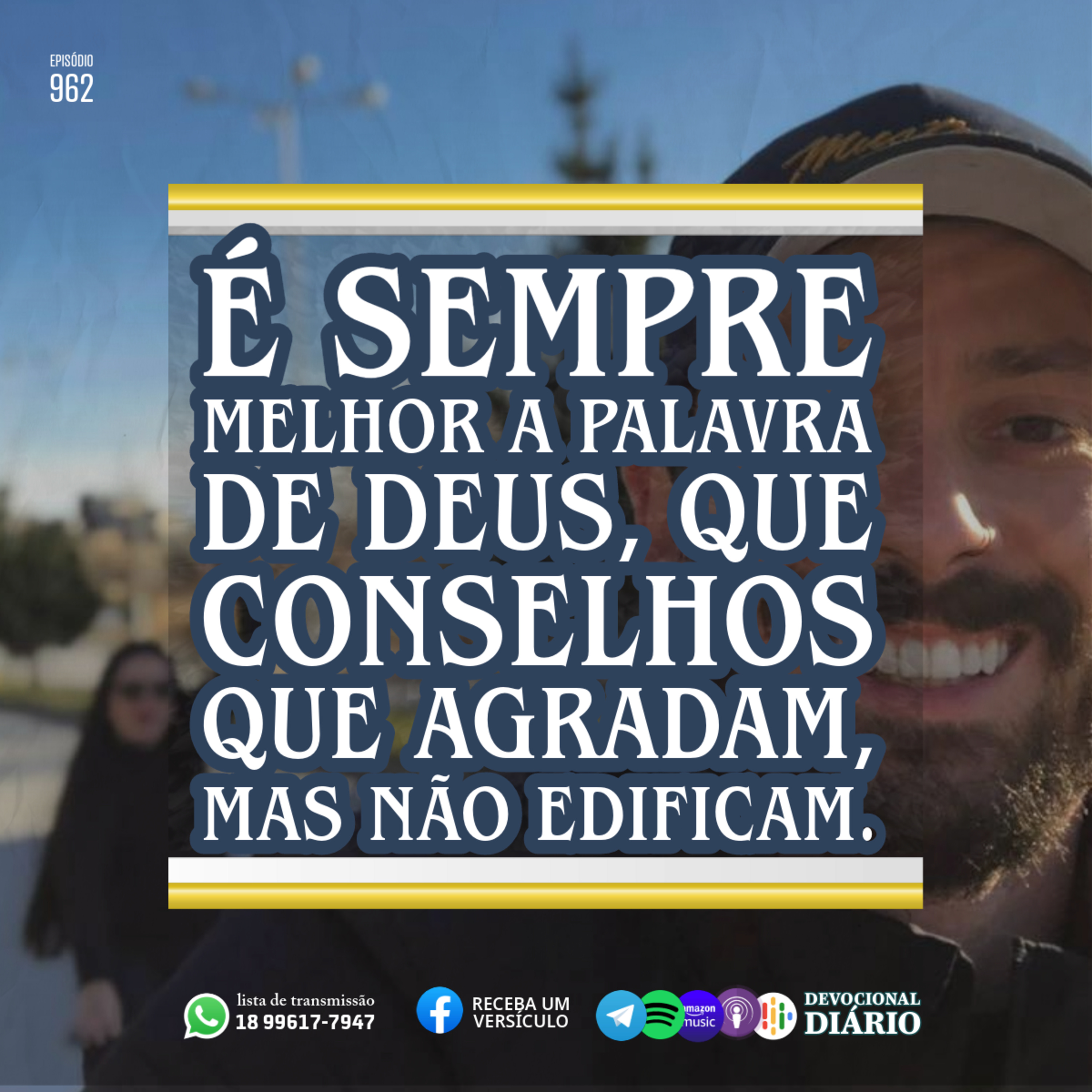 É sempre melhor a palavra de Deus, que conselhos que agradam, mas não edificam.  episode artwork