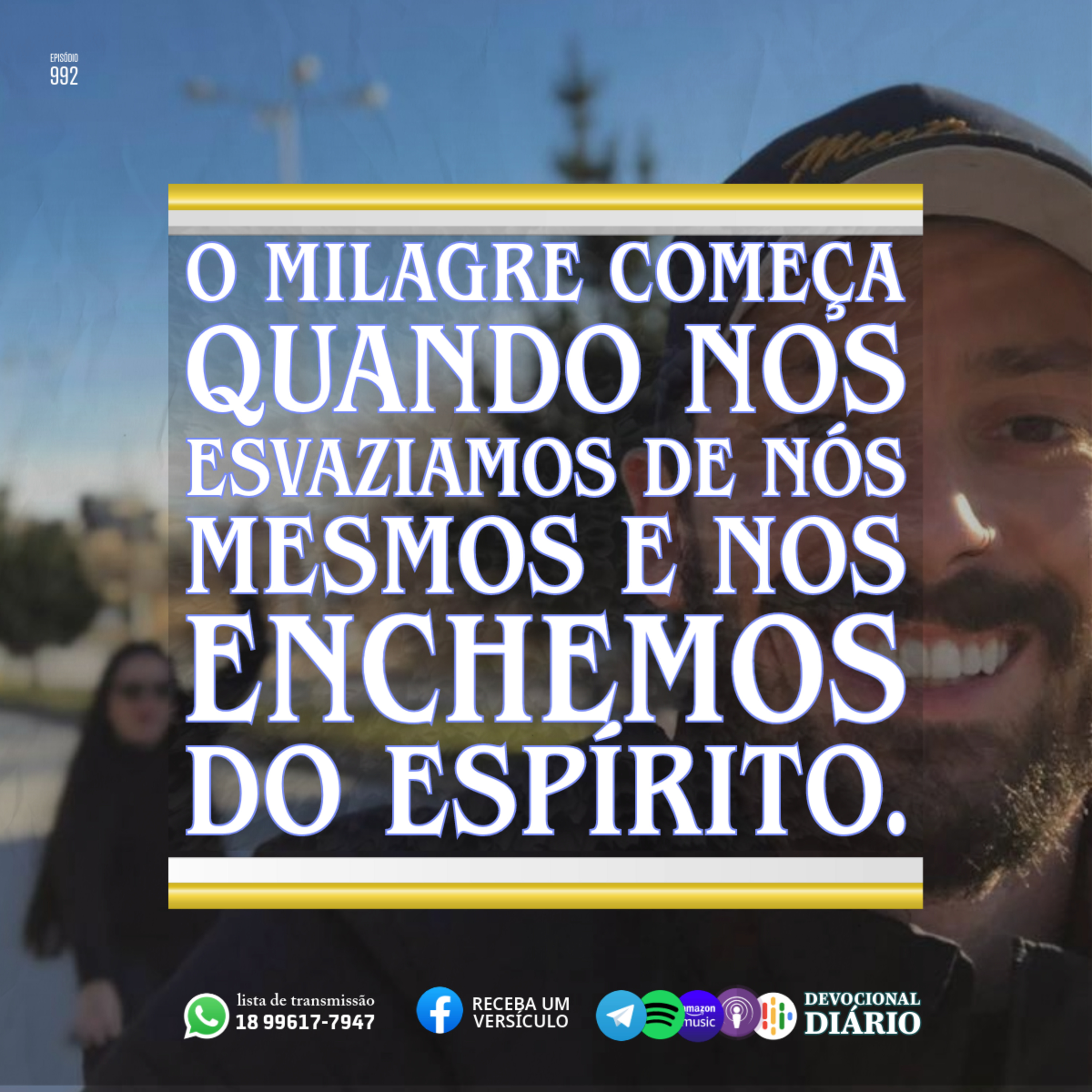 O milagre começa quando nos esvaziamos de nós mesmos e nos enchemos do Espírito.  episode artwork