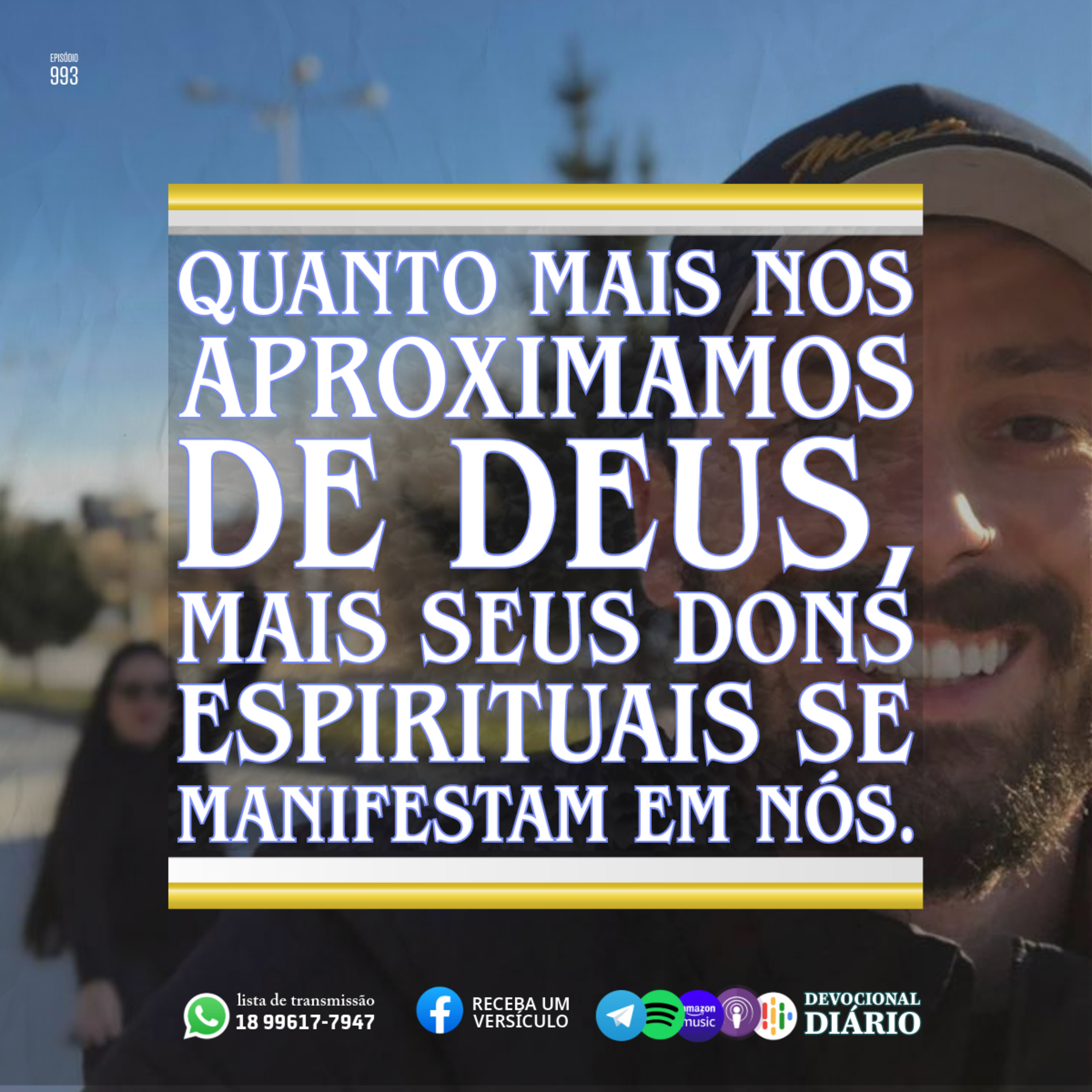 Quanto mais nos aproximamos de Deus, mais seus dons espirituais se manifestam em nós.  episode artwork