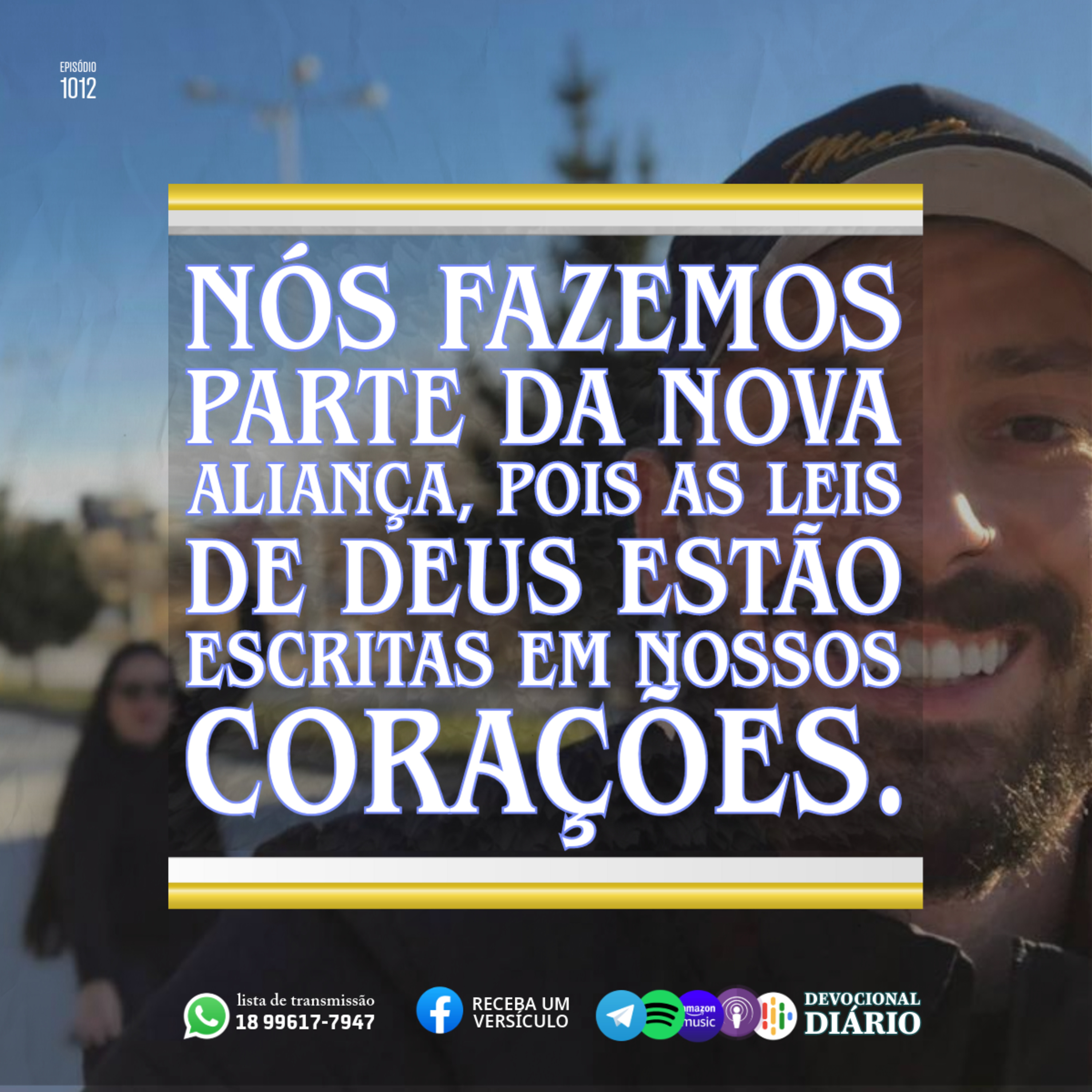 Nós fazemos parte da nova aliança, pois as leis de Deus estão escritas em nossos corações.  episode artwork