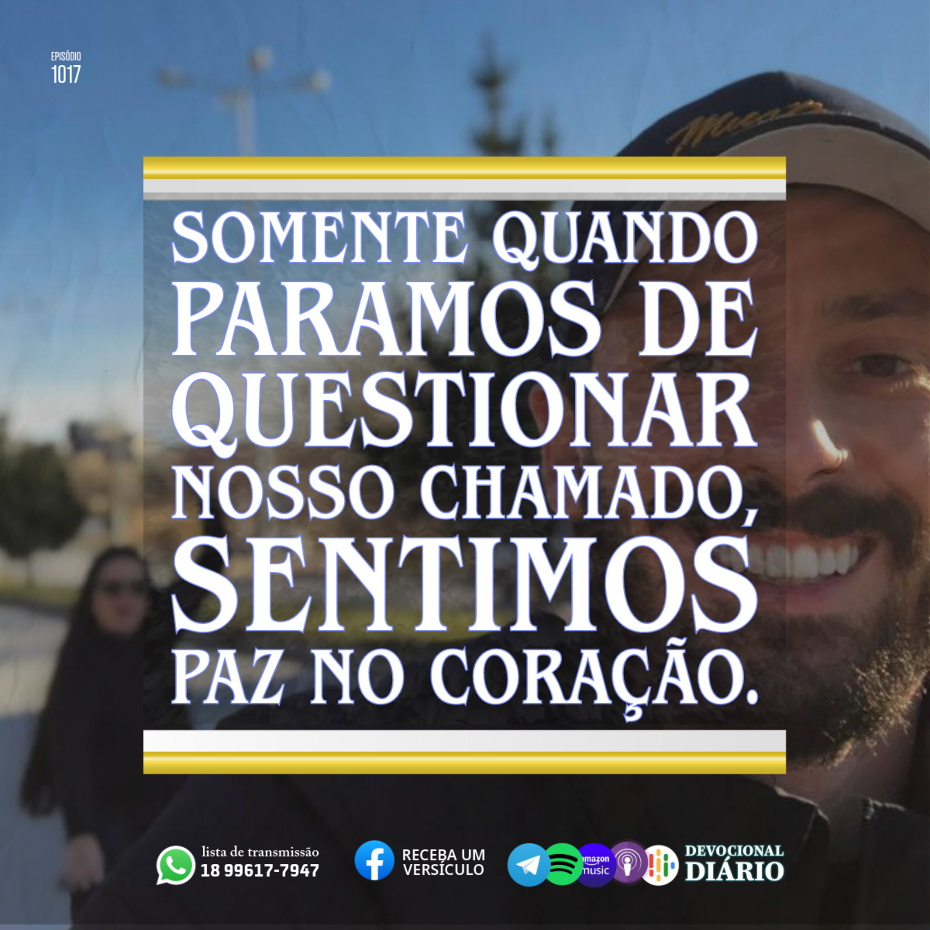 Somente quando paramos de questionar nosso chamado, sentimos paz no coração.  episode artwork