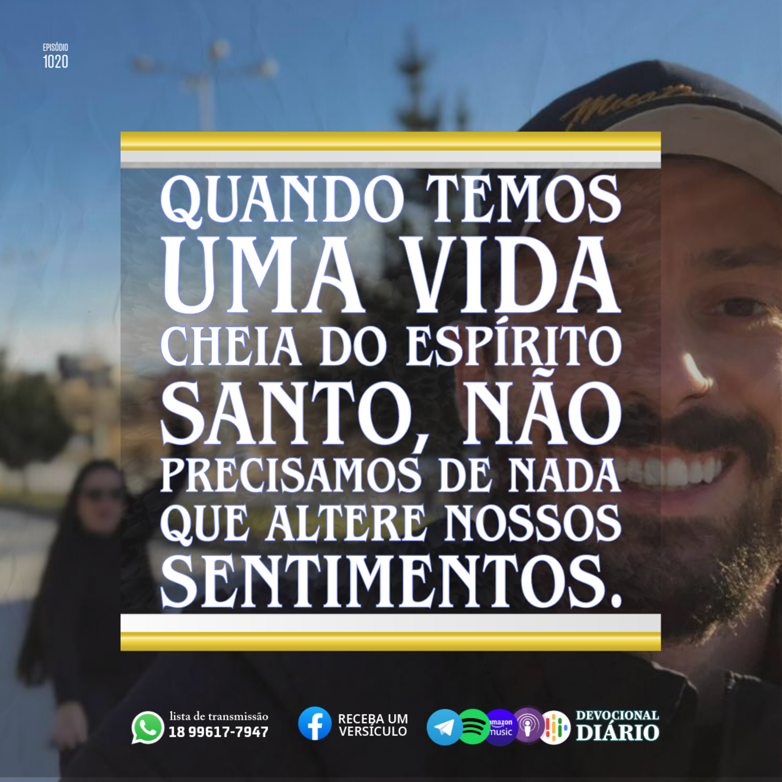 Quando temos uma vida cheia do Espírito Santo, não precisamos de nada que altere nossos sentimentos. episode artwork