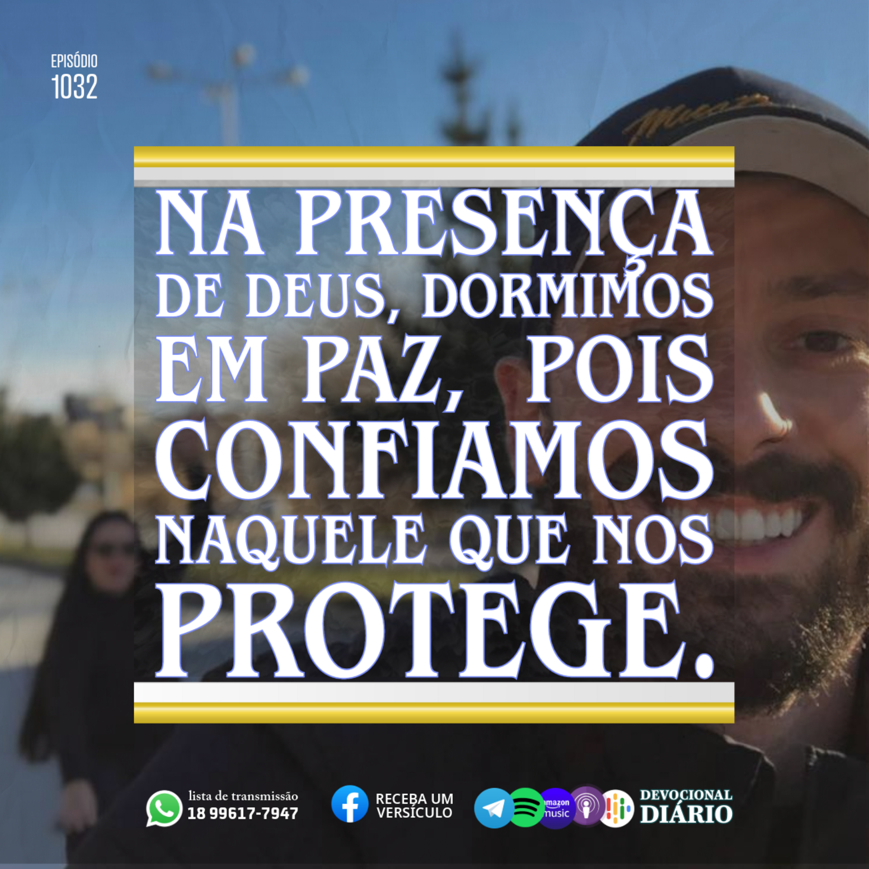 Na presença de Deus, dormimos em paz, pois confiamos naquele que nos protege.  episode artwork