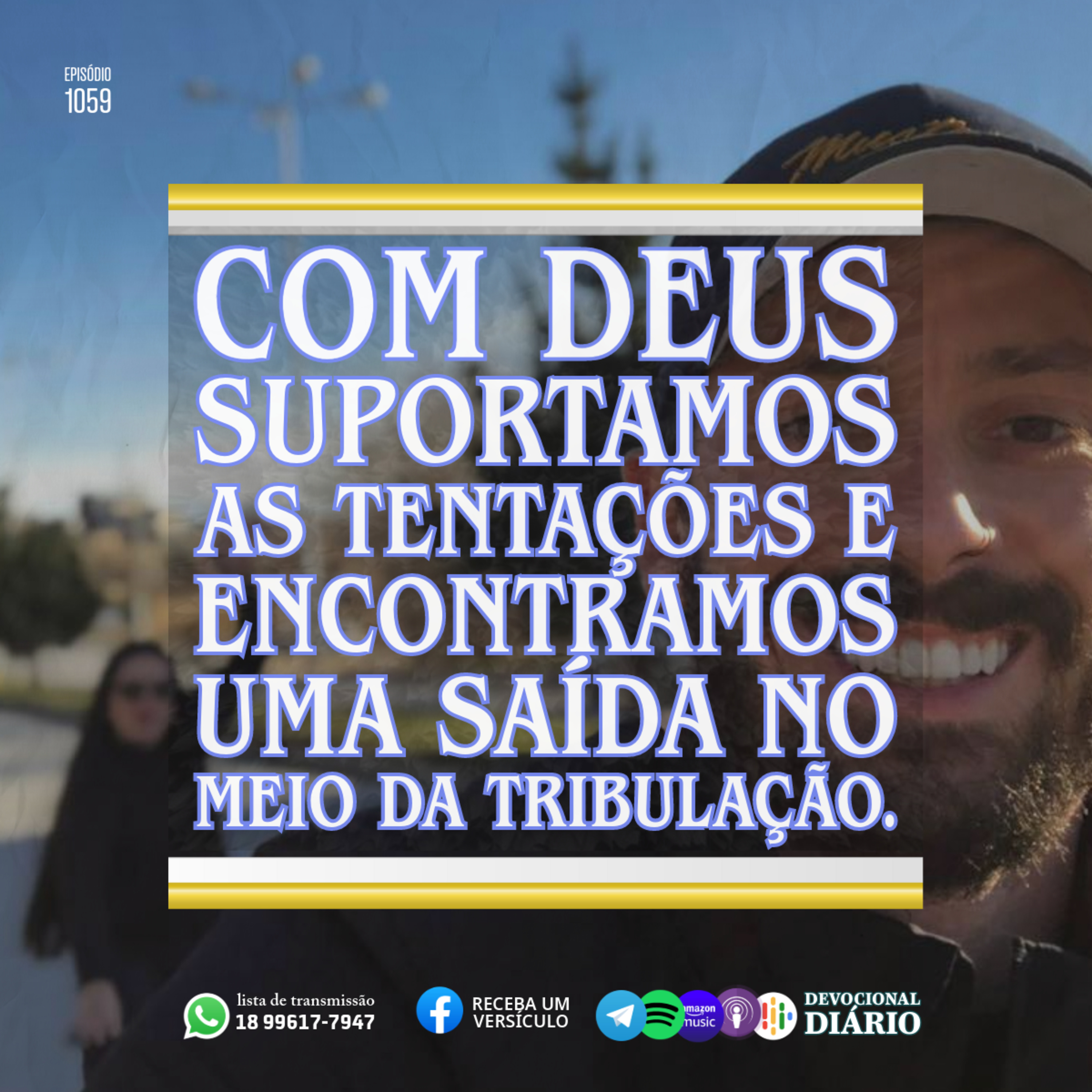 Com Deus suportamos as tentações e encontramos uma saída no meio da tribulação.  episode artwork
