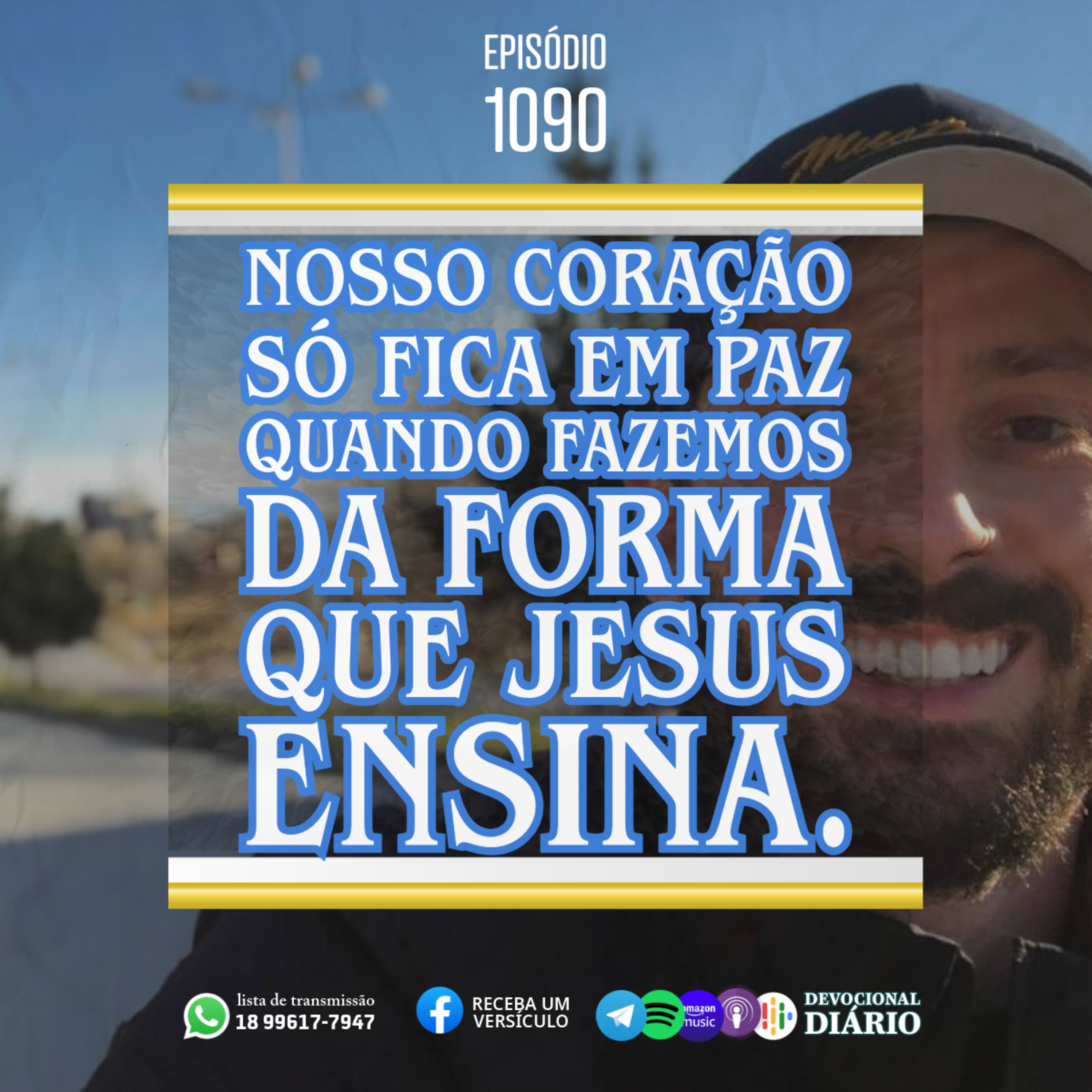 Nosso coração só fica em paz quando fazemos da forma que Jesus ensina.  episode artwork