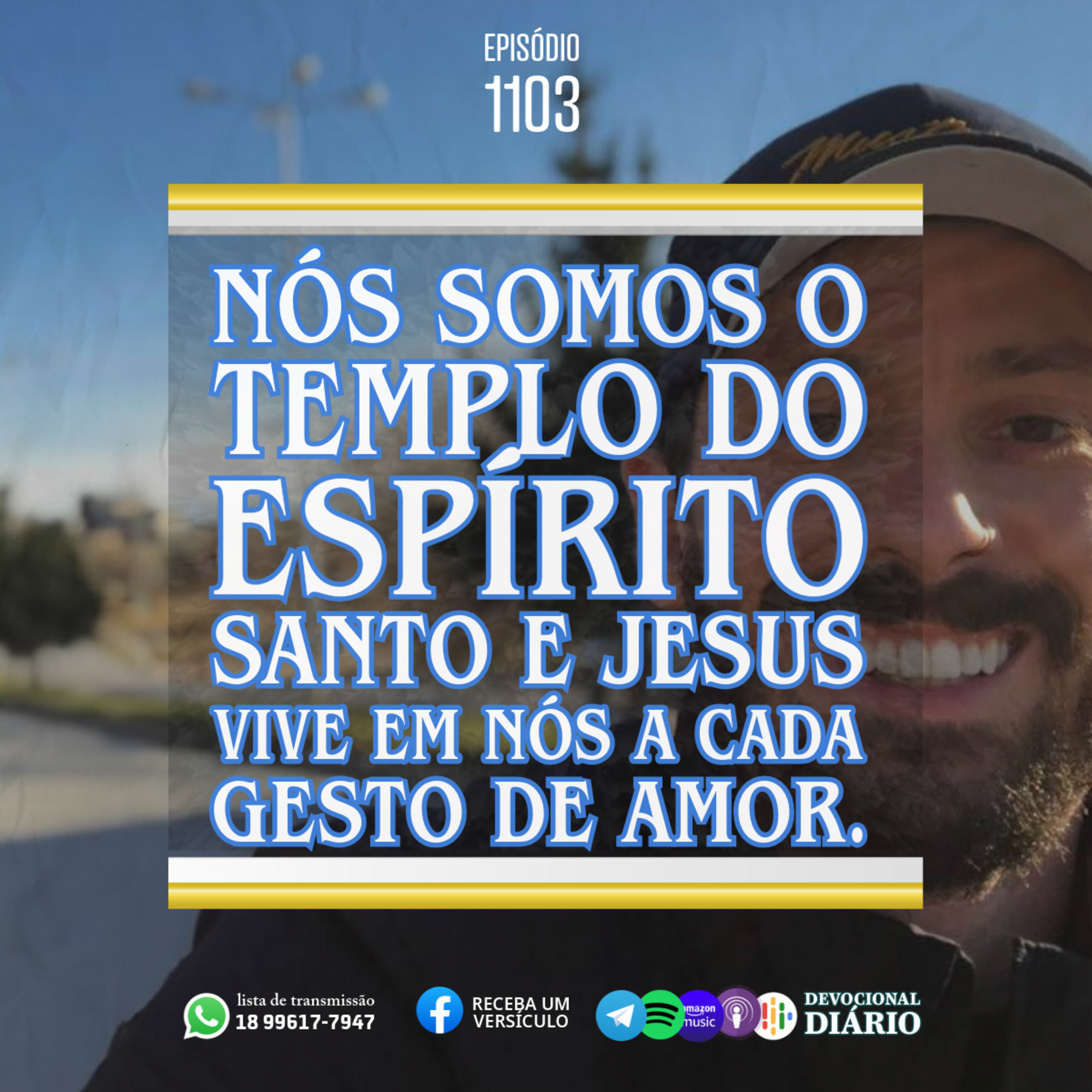 Nós somos o templo do Espírito Santo e Jesus vive em nós a cada gesto de amor.  episode artwork