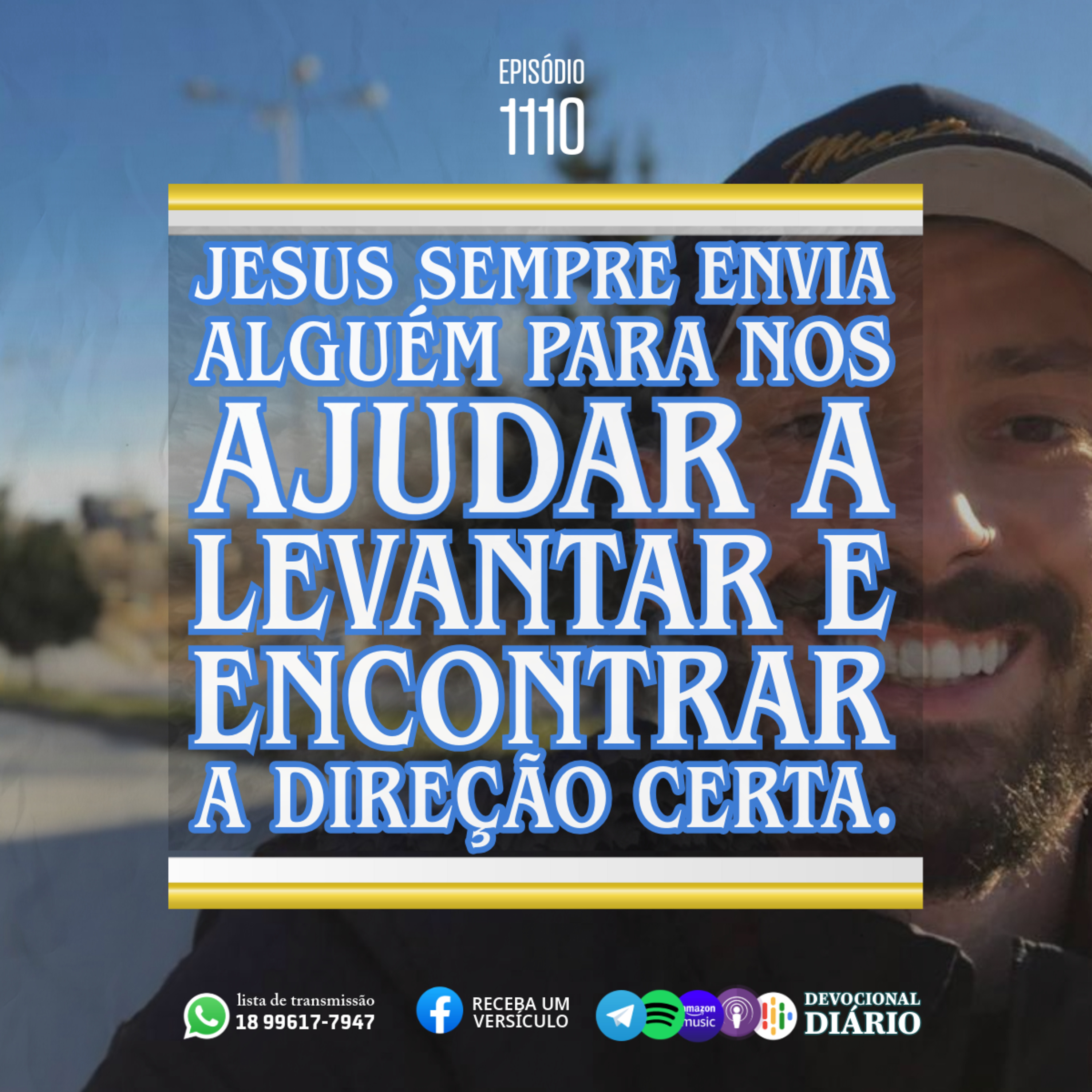 Jesus sempre envia alguém para nos ajudar a levantar e encontrar a direção certa.  episode artwork