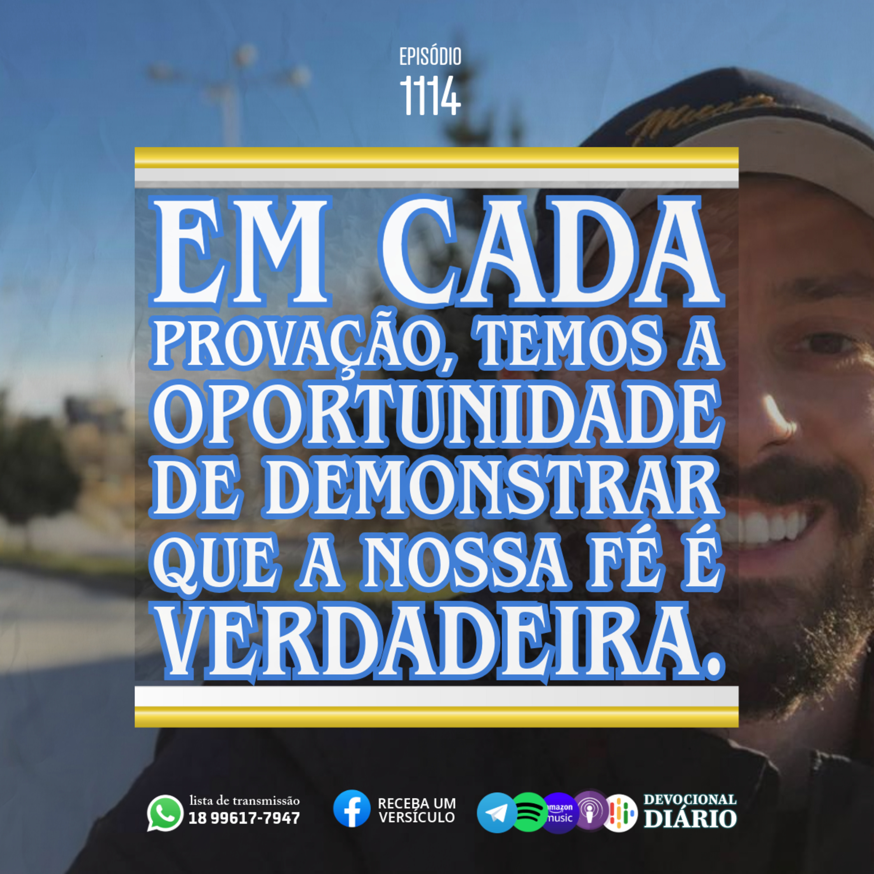 Em cada provação, temos a oportunidade de demonstrar que a nossa fé é verdadeira. episode artwork