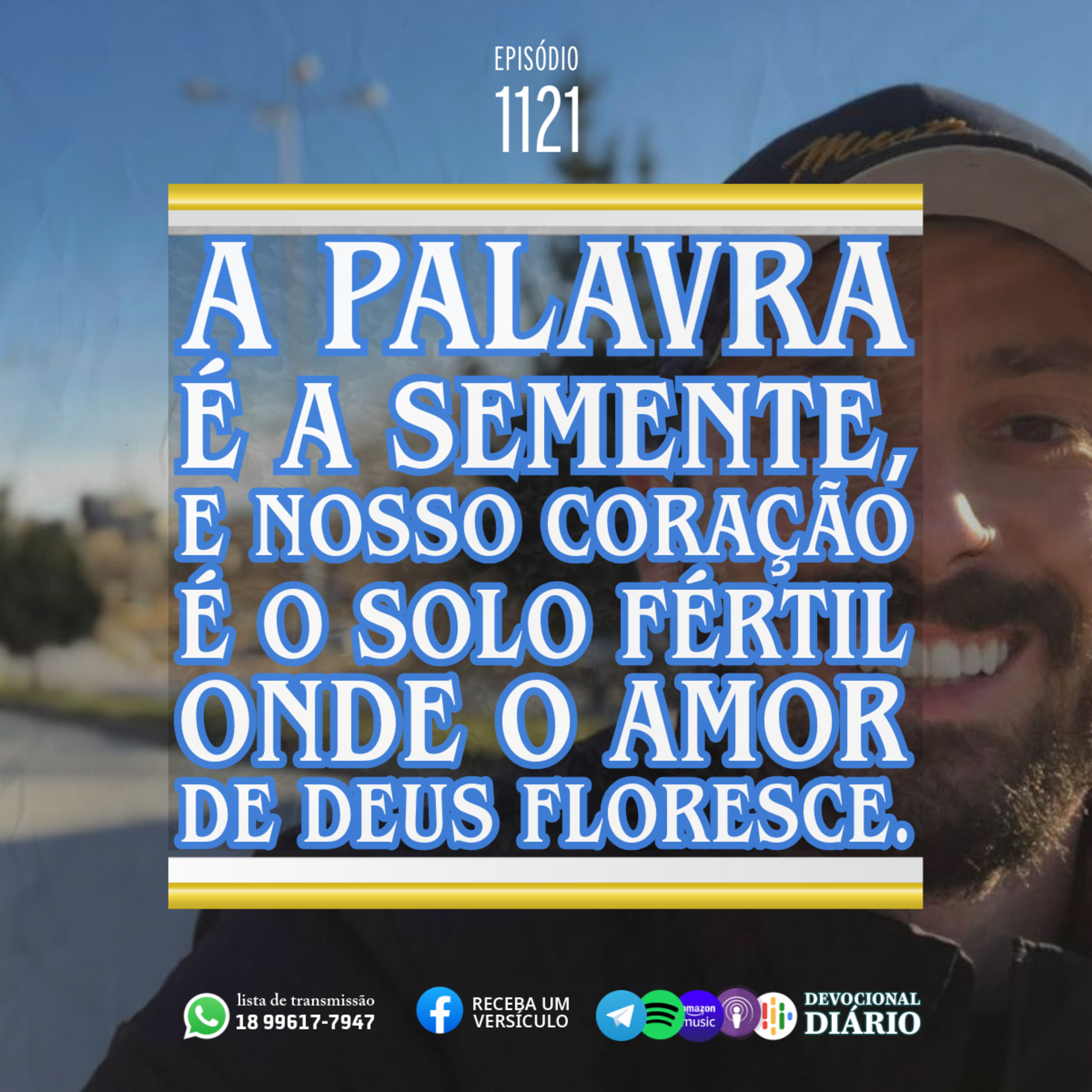 A palavra é a semente, e nosso coração é o solo fértil onde o amor de Deus floresce. episode artwork