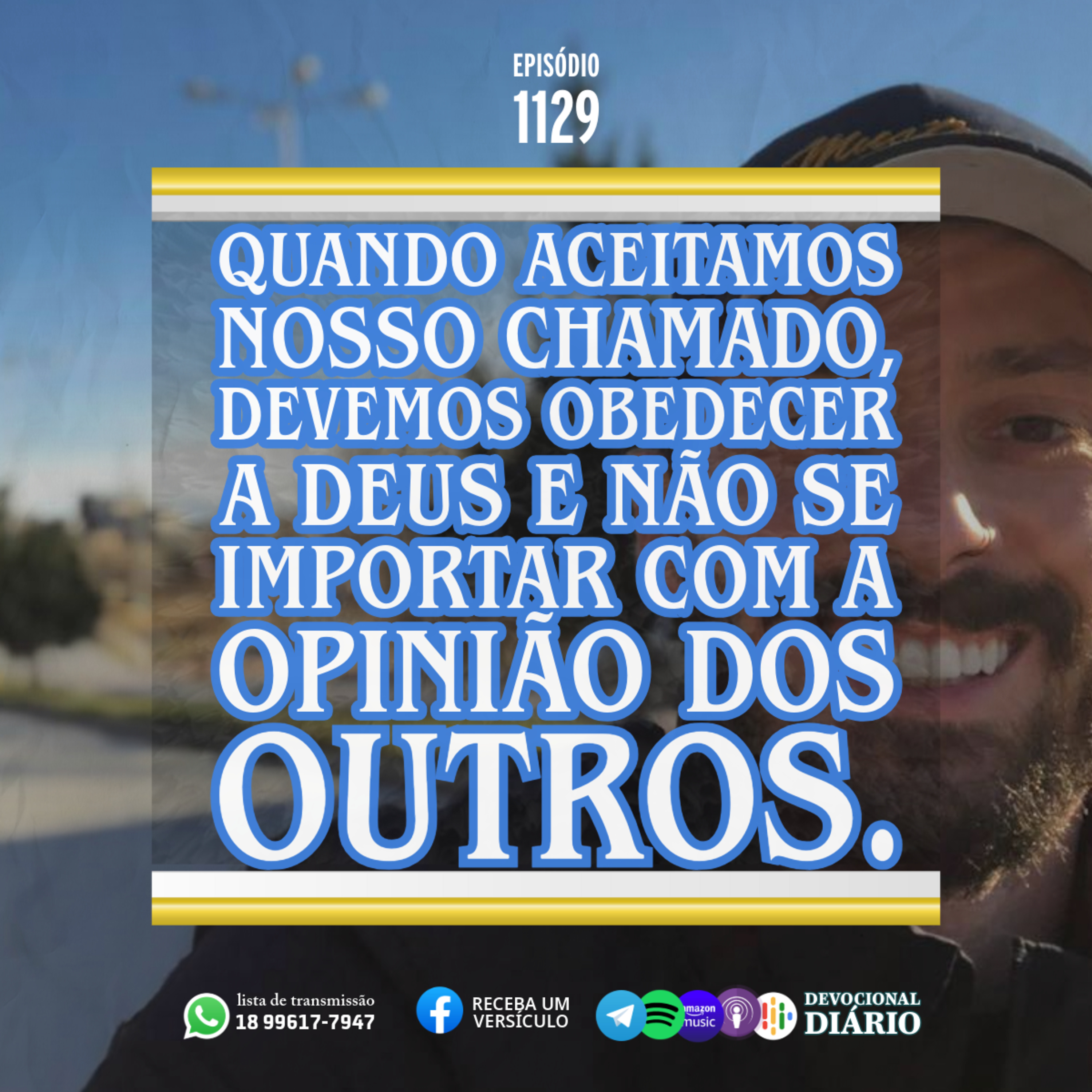 Quando aceitamos nosso chamado, devemos obedecer a Deus e não se importar com a opinião dos outros. episode artwork