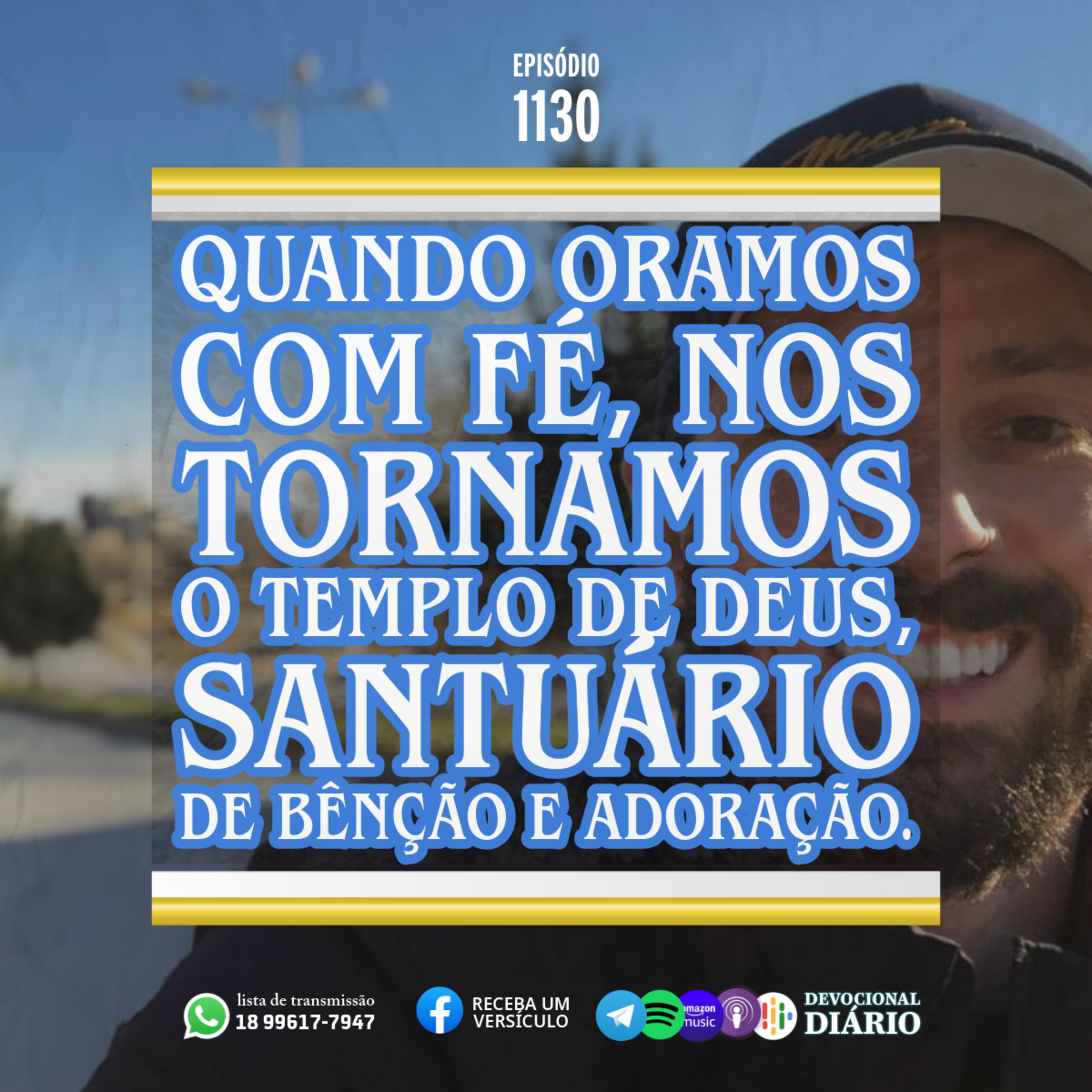Quando oramos com fé, nos tornamos o templo de Deus, santuário de bênção e adoração. episode artwork