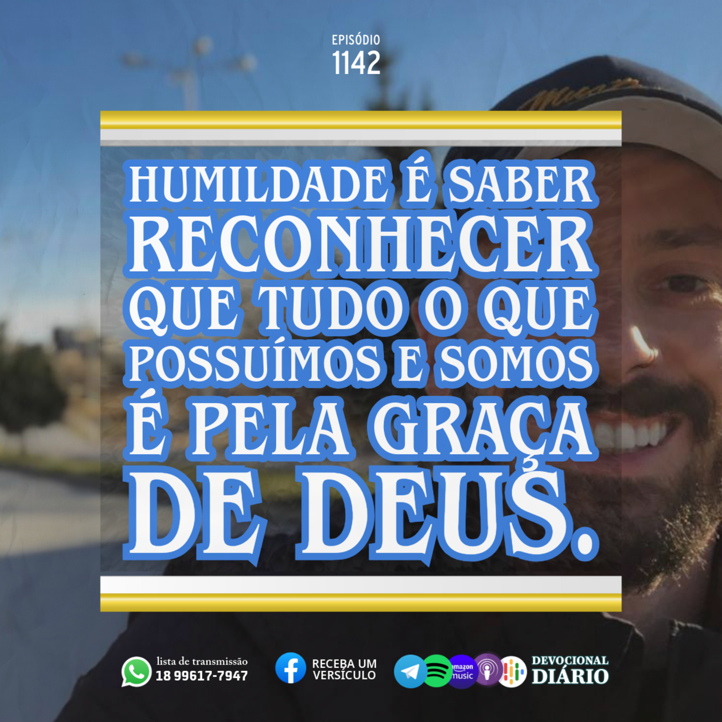 Humildade é saber reconhecer que tudo o que possuímos e somos é pela graça de Deus. episode artwork