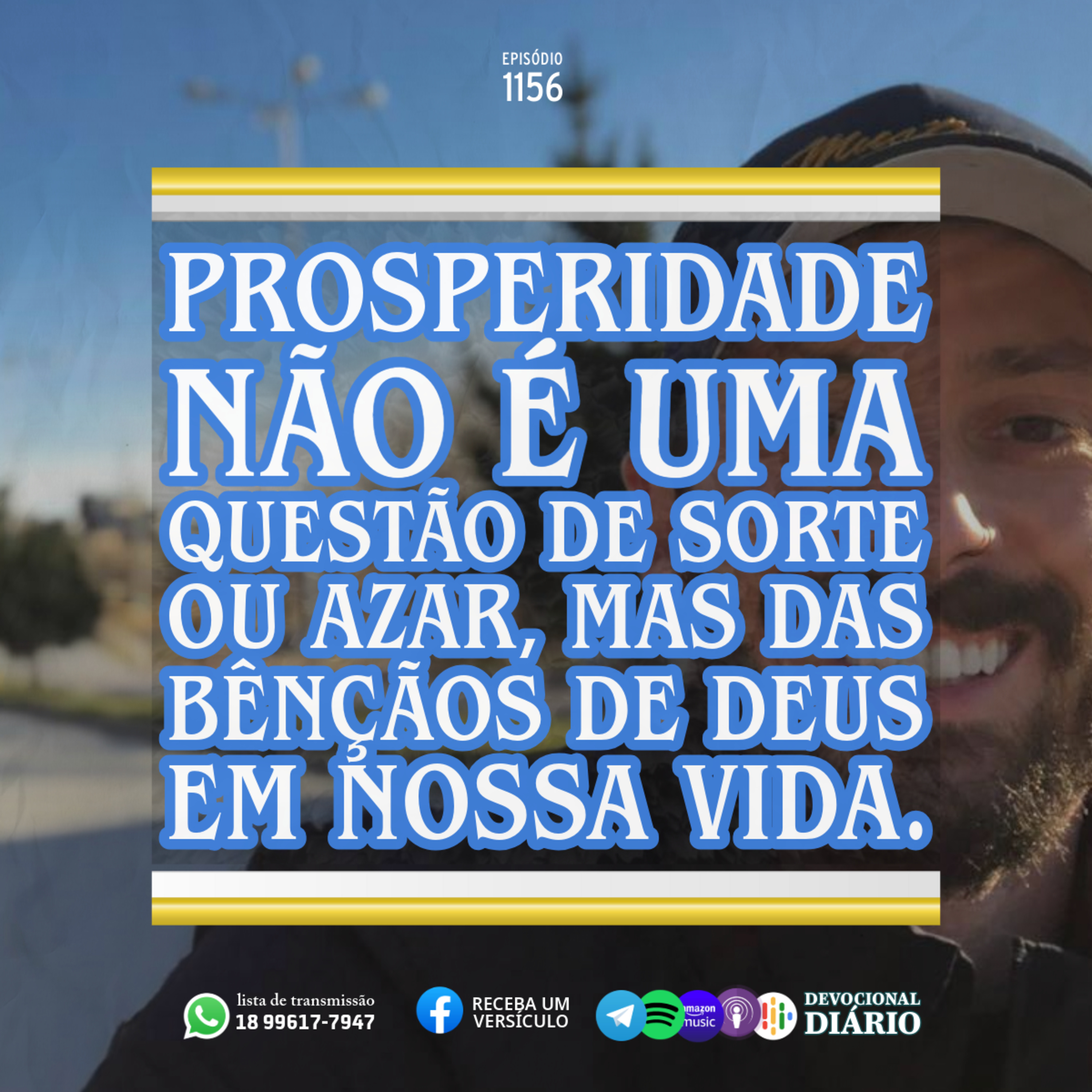 Prosperidade não é uma questão de sorte ou azar, mas das bênçãos de Deus em nossa vida. episode artwork