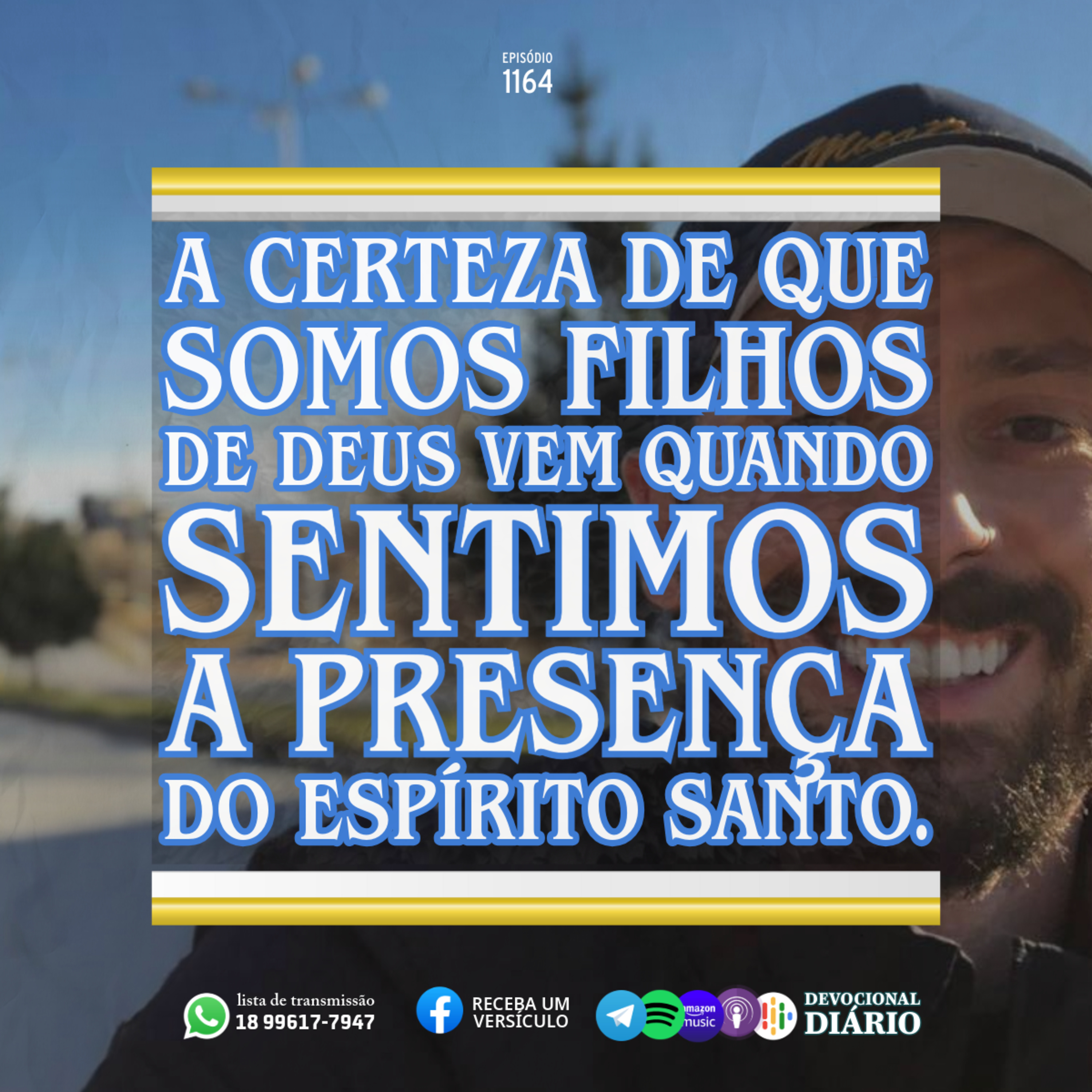 A certeza de que somos filhos de Deus vem quando sentimos a presença do Espírito Santo. episode artwork
