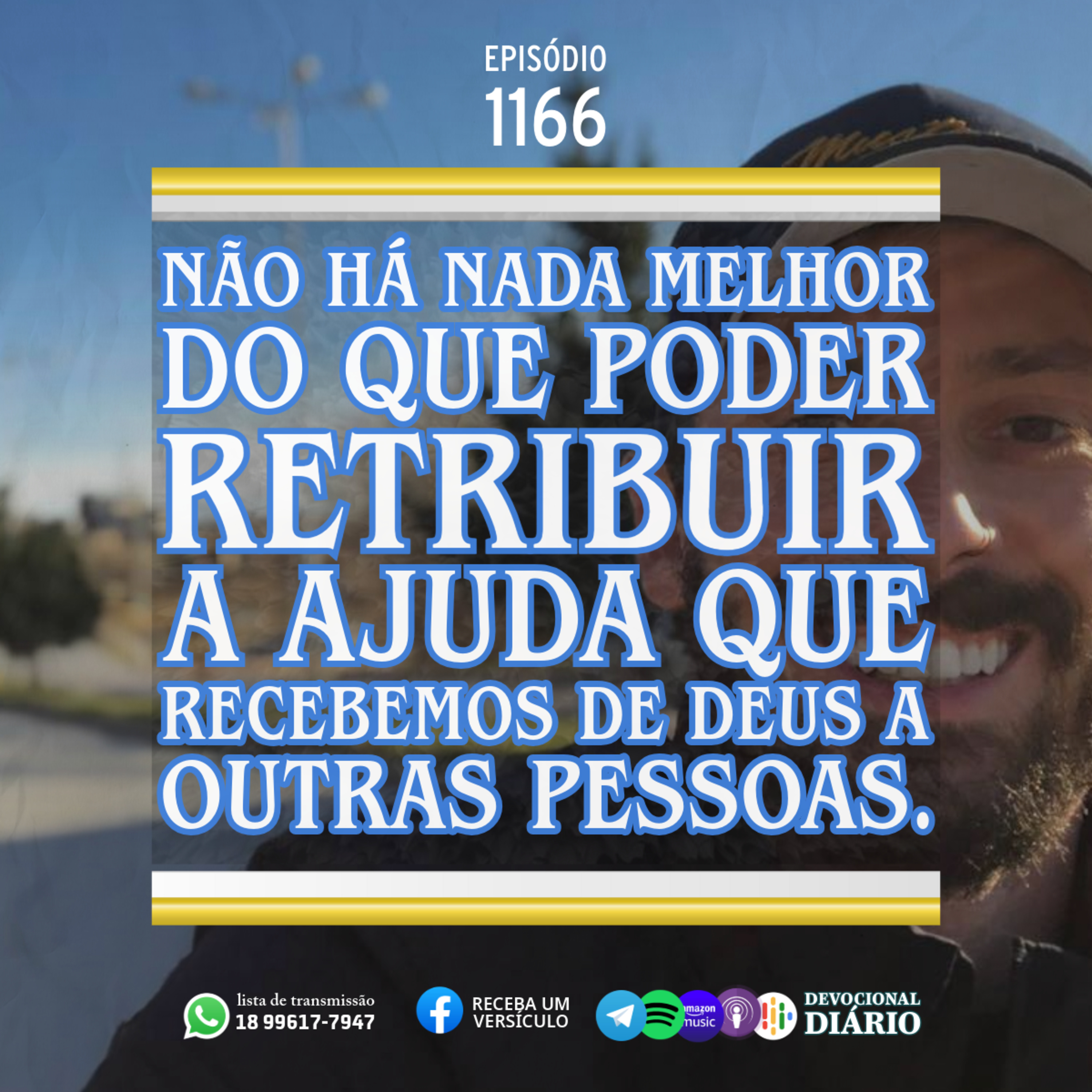 Não há nada melhor do que poder retribuir a ajuda que recebemos de Deus a outras pessoas. episode artwork