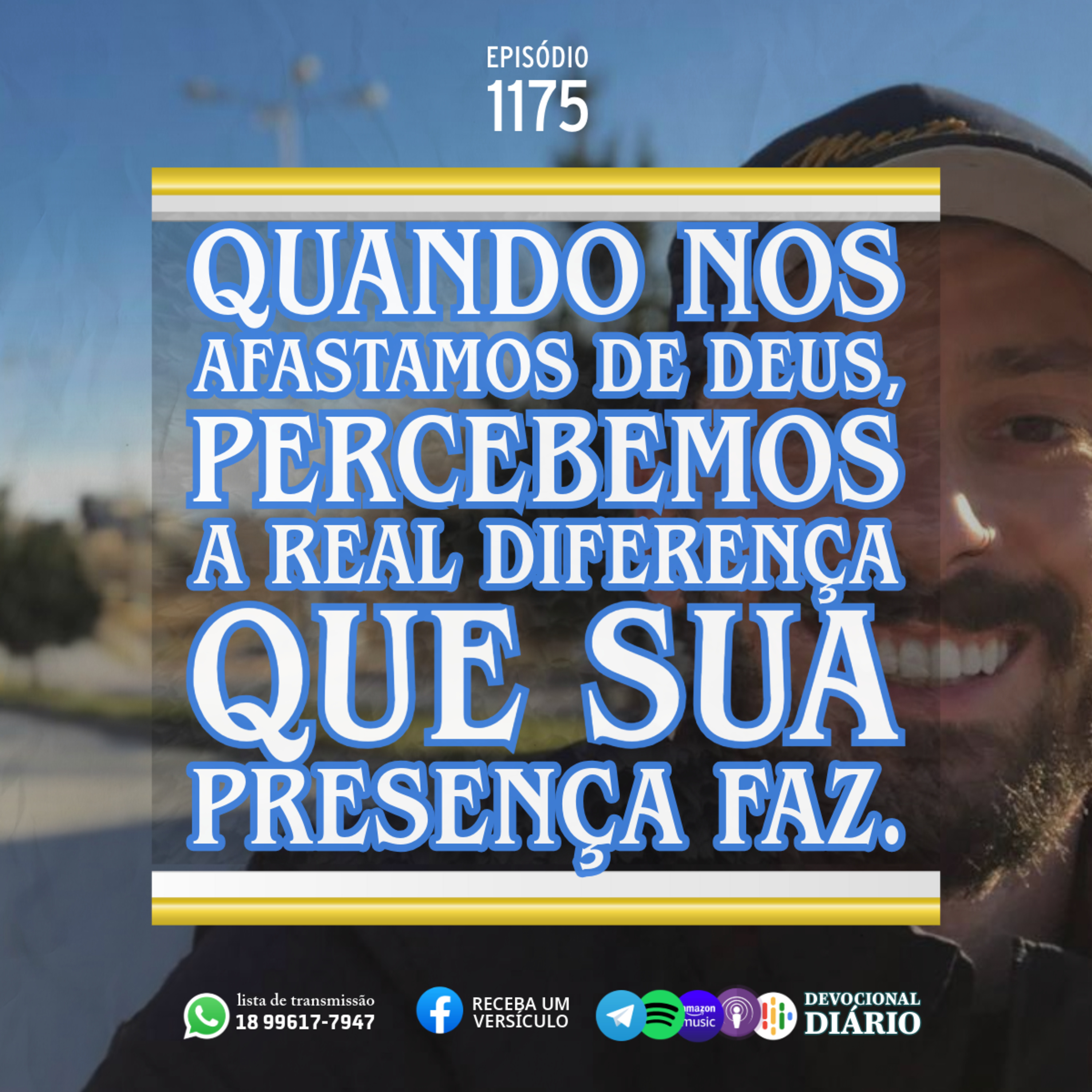 Quando nos afastamos de Deus, percebemos a real diferença que Sua presença faz. episode artwork