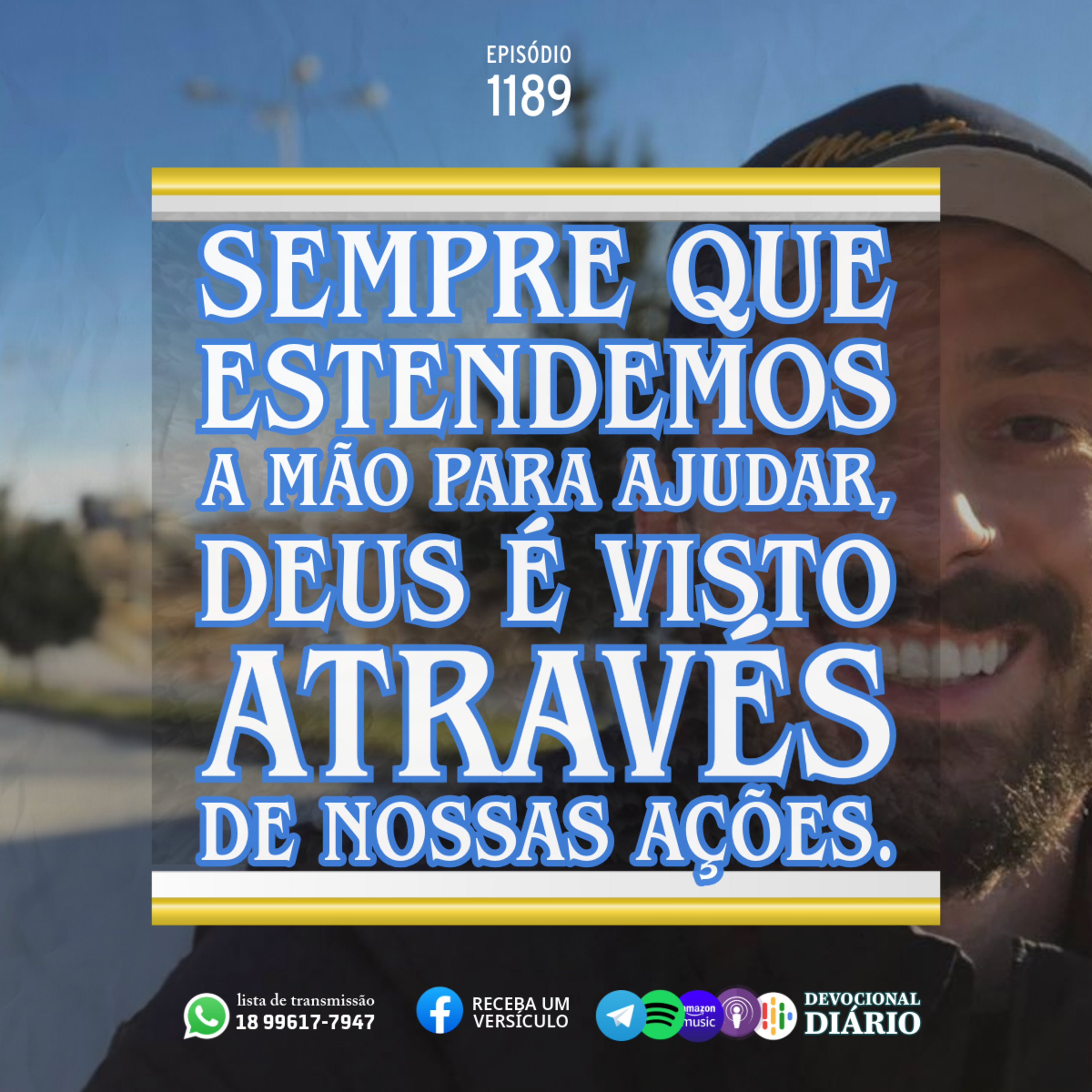 Sempre que estendemos a mão para ajudar, Deus é visto através de nossas ações. episode artwork