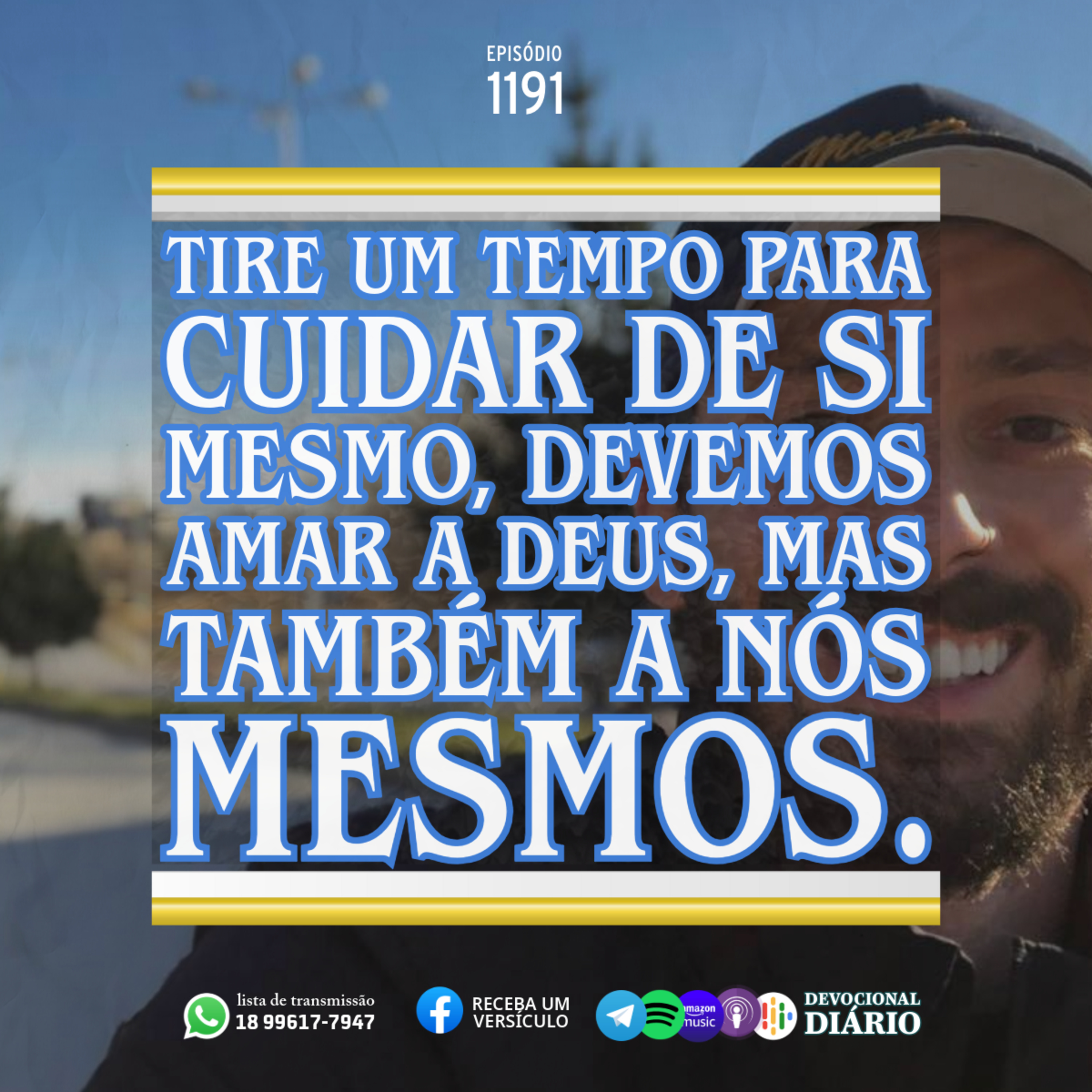 Tire um tempo para cuidar de si mesmo, devemos amar a Deus, mas também a nós mesmos. episode artwork