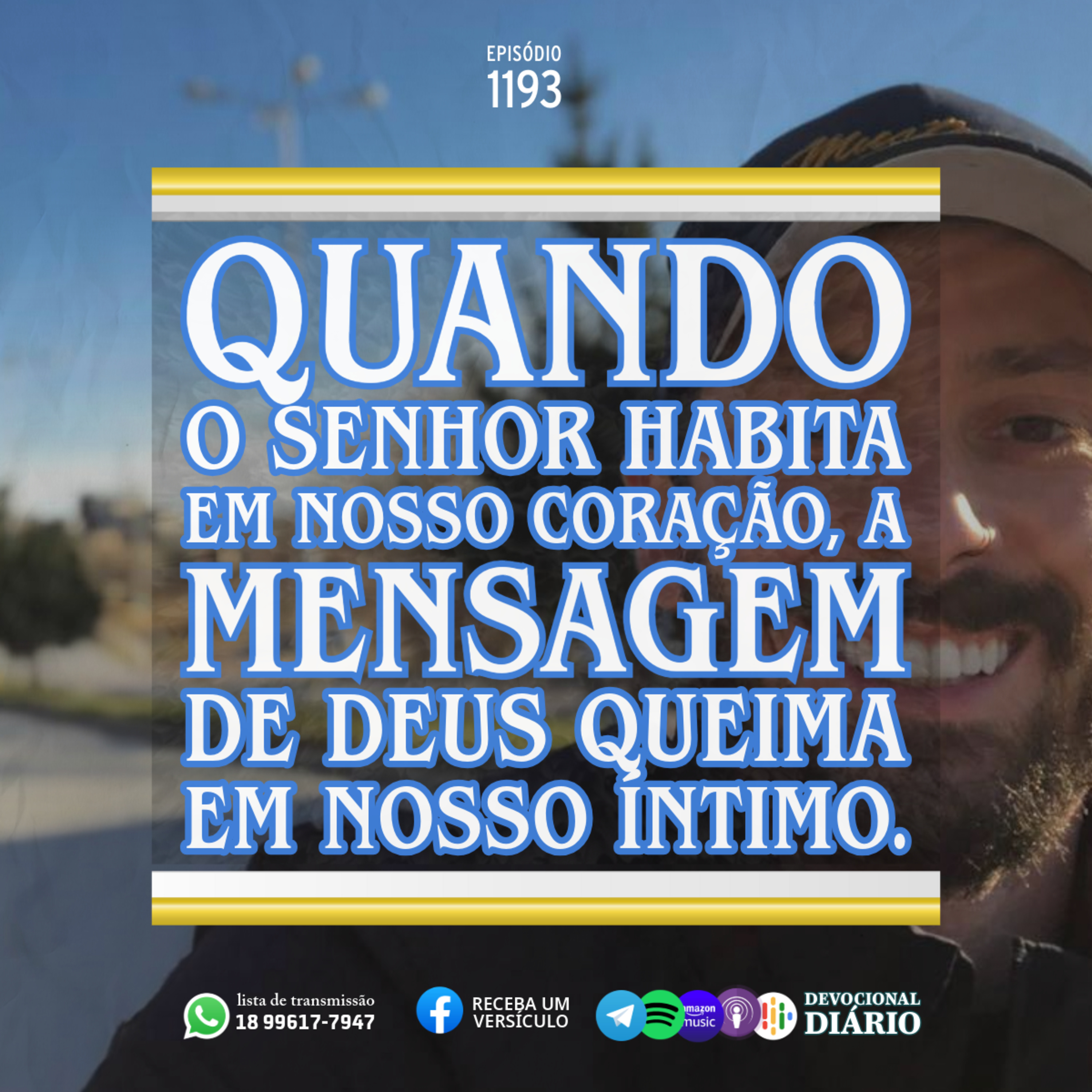 Quando o Senhor habita em nosso coração, a mensagem de Deus queima em nosso íntimo. episode artwork