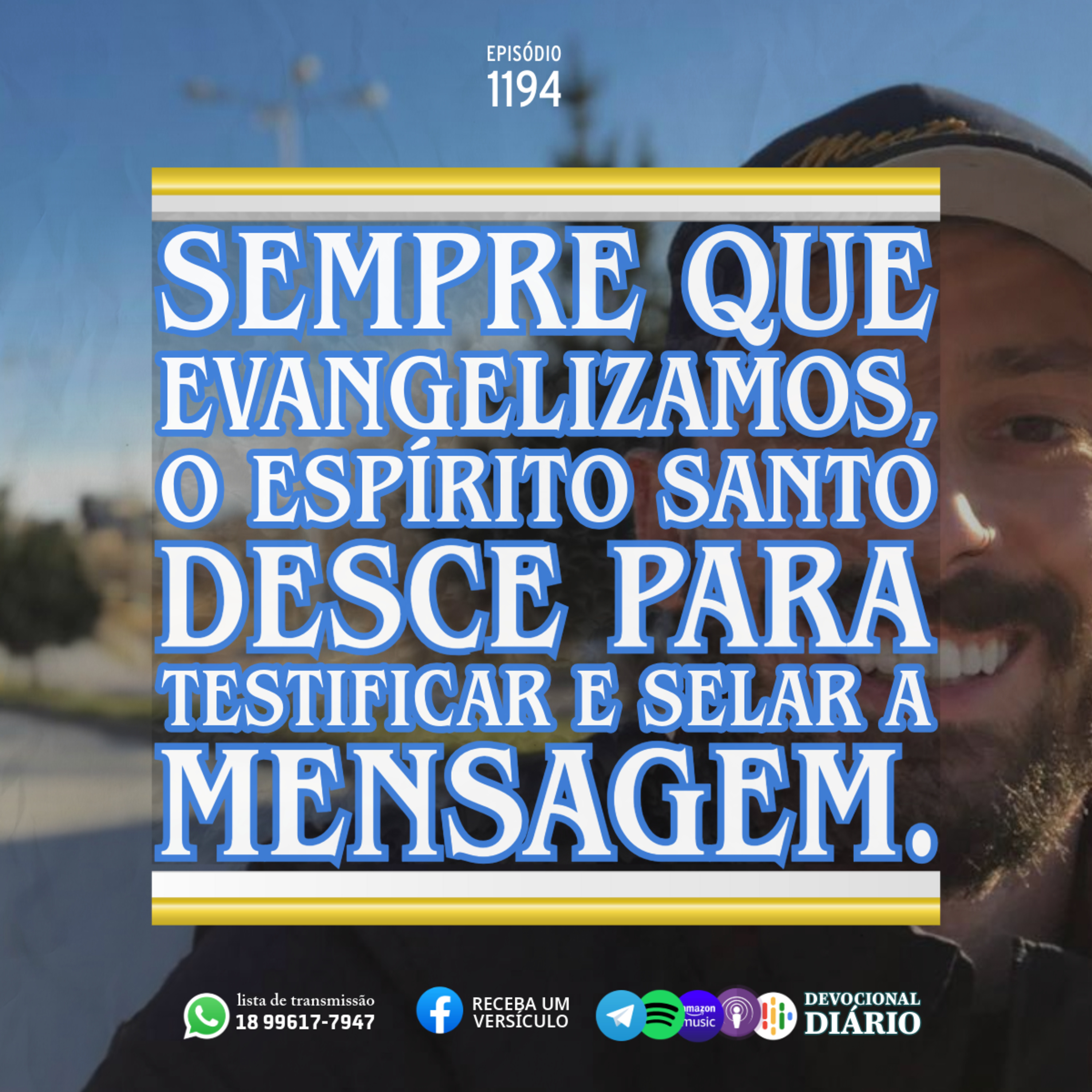 Sempre que falamos de Jesus, o Espírito Santo desce para testificar e selar a mensagem. episode artwork