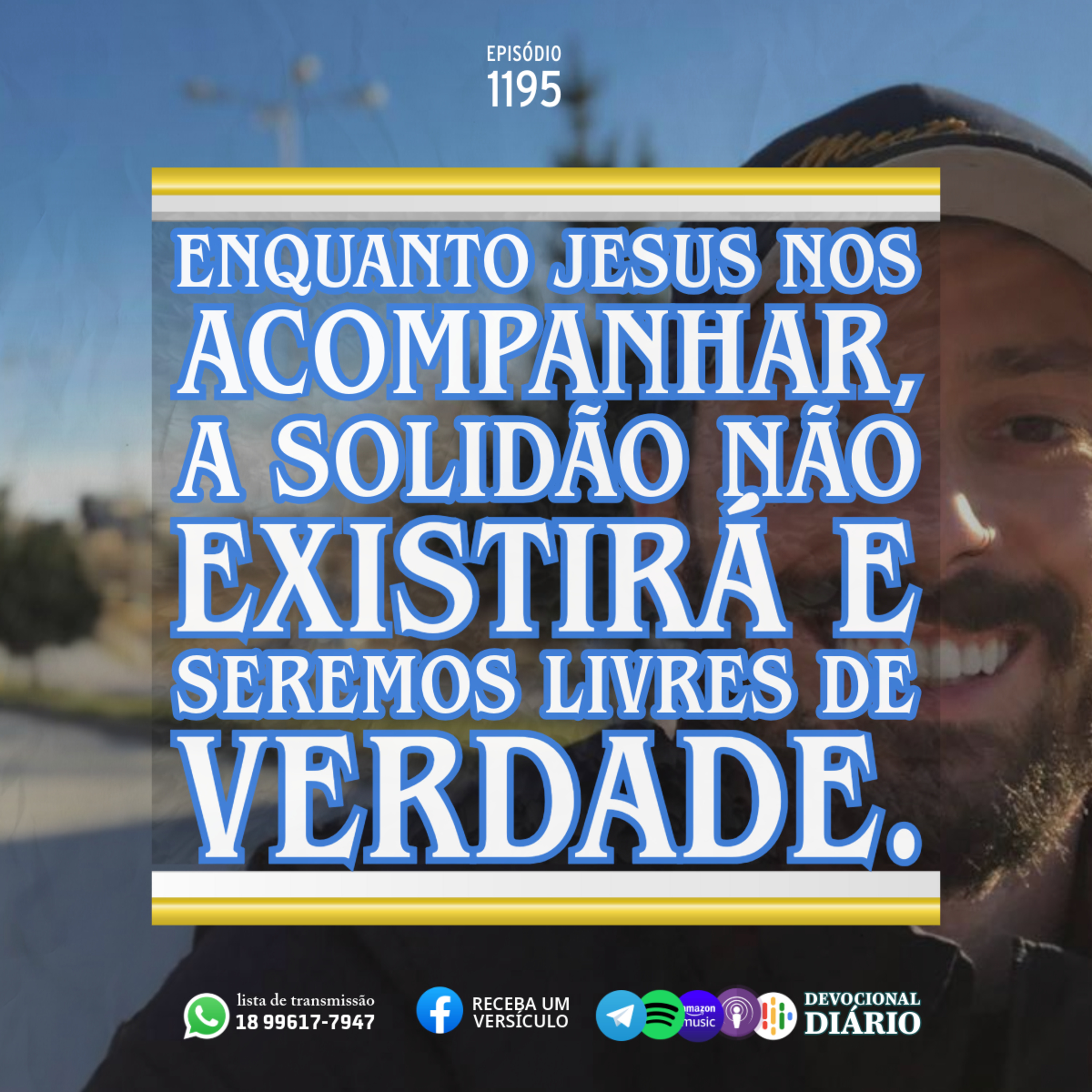 Enquanto Jesus estiver conosco, não sentiremos solidão e seremos verdadeiramente livres. episode artwork