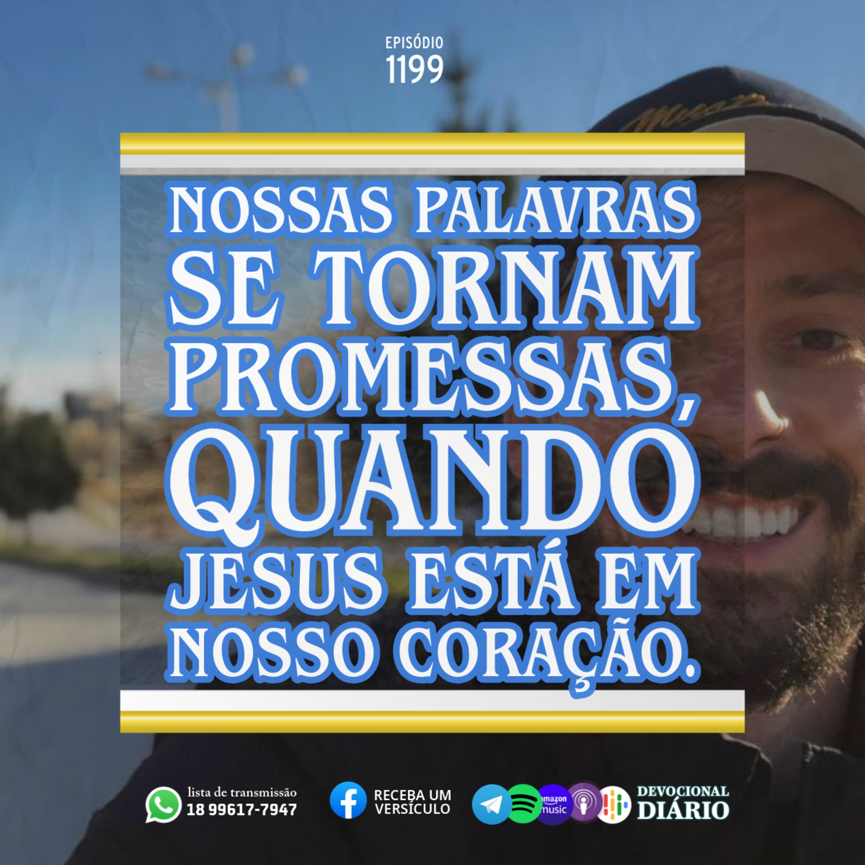 Nossas palavras se tornam promessas, quando Jesus está em nosso coração. episode artwork