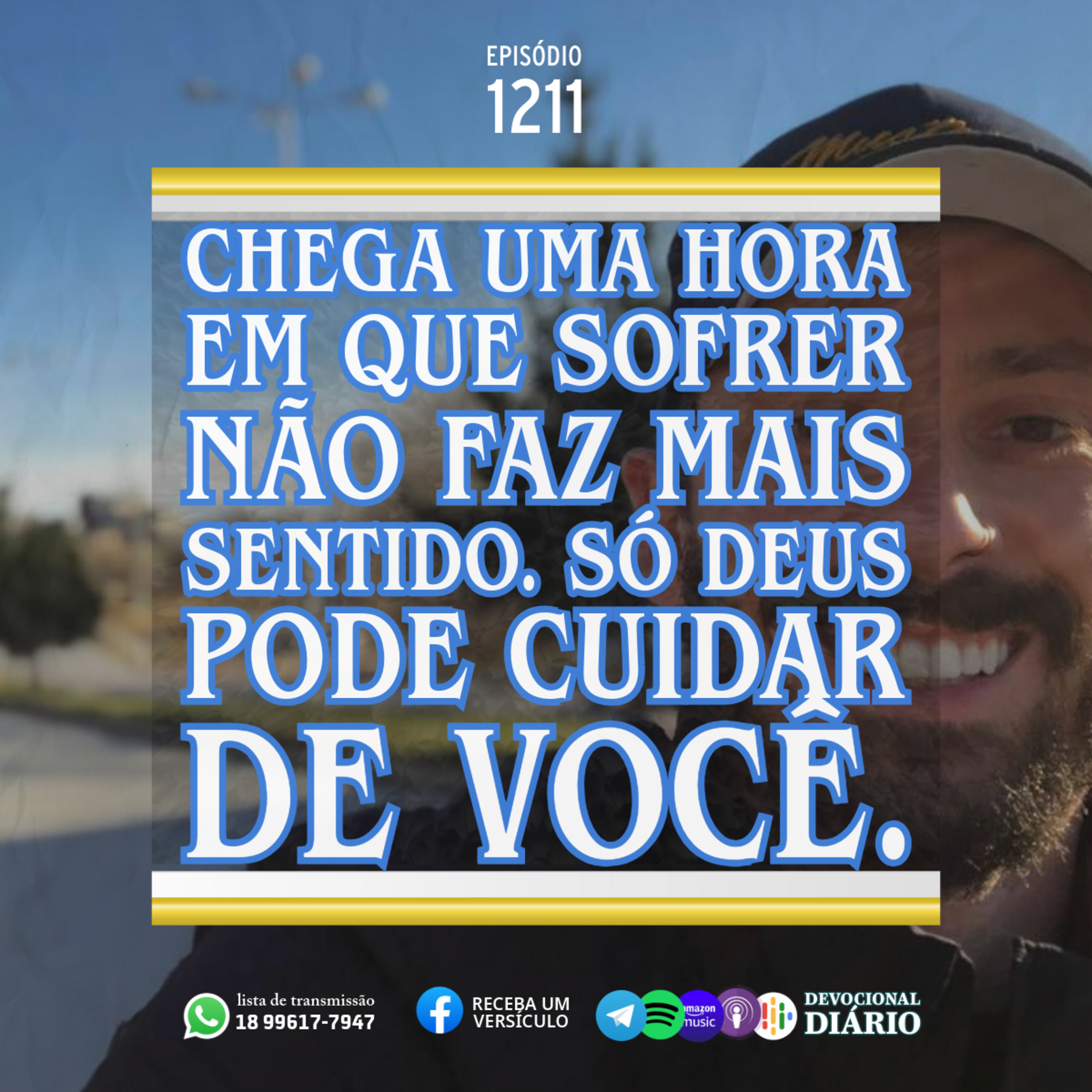 Chega uma hora em que sofrer não faz mais sentido. Só Deus pode cuidar de você. episode artwork