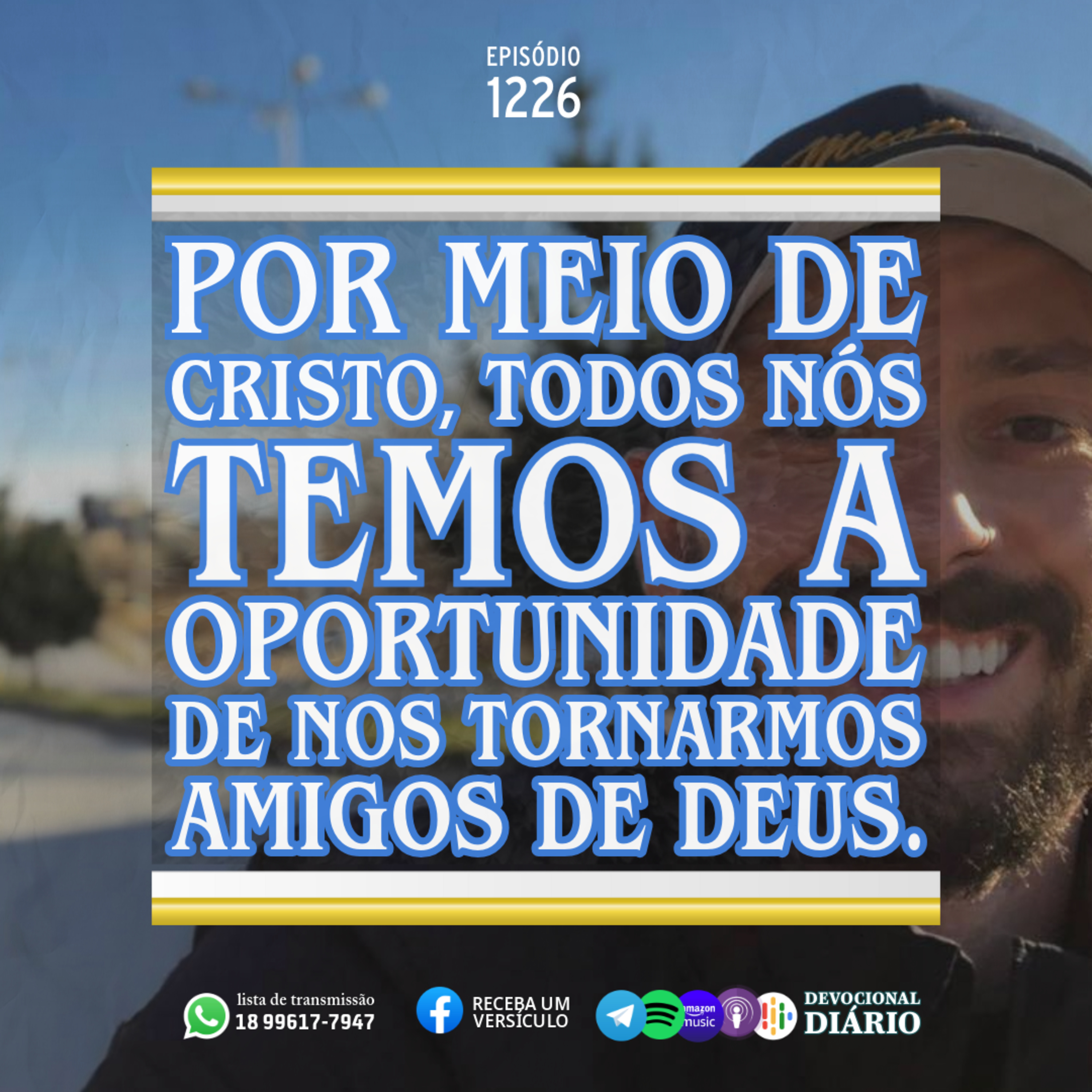 Por meio de Cristo, todos nós temos a oportunidade de nos tornarmos amigos de Deus. episode artwork