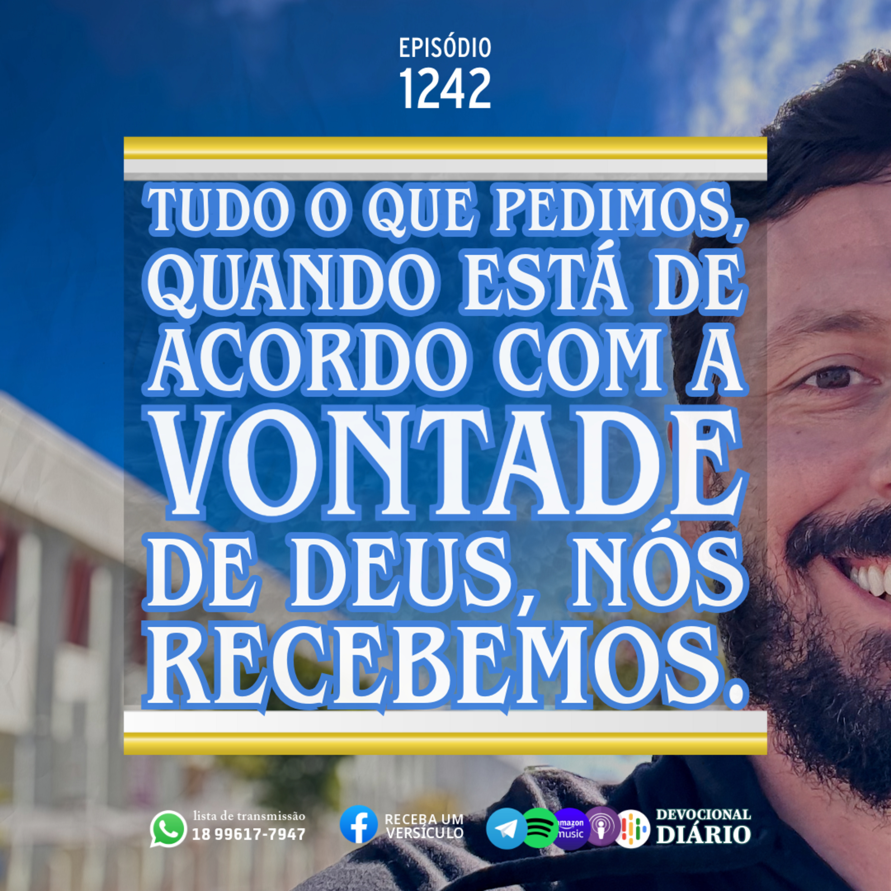 Tudo o que pedimos, quando está de acordo com a vontade de Deus, nós recebemos. episode artwork