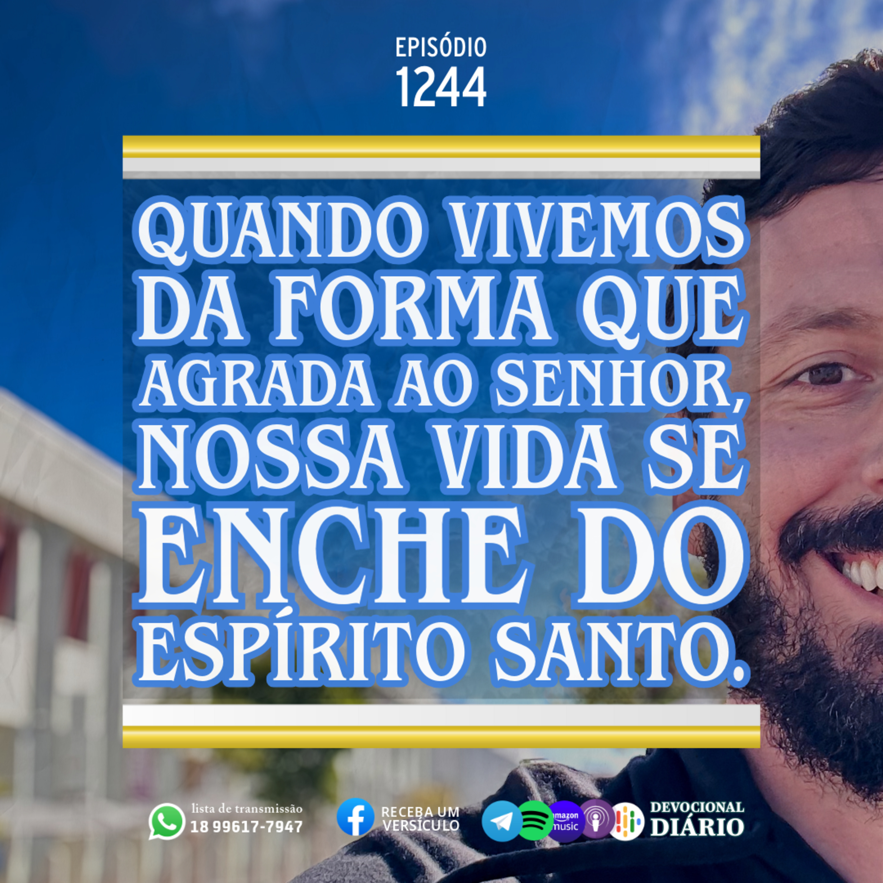 Quando vivemos da forma que agrada ao Senhor, nossa vida se enche do Espírito Santo. episode artwork