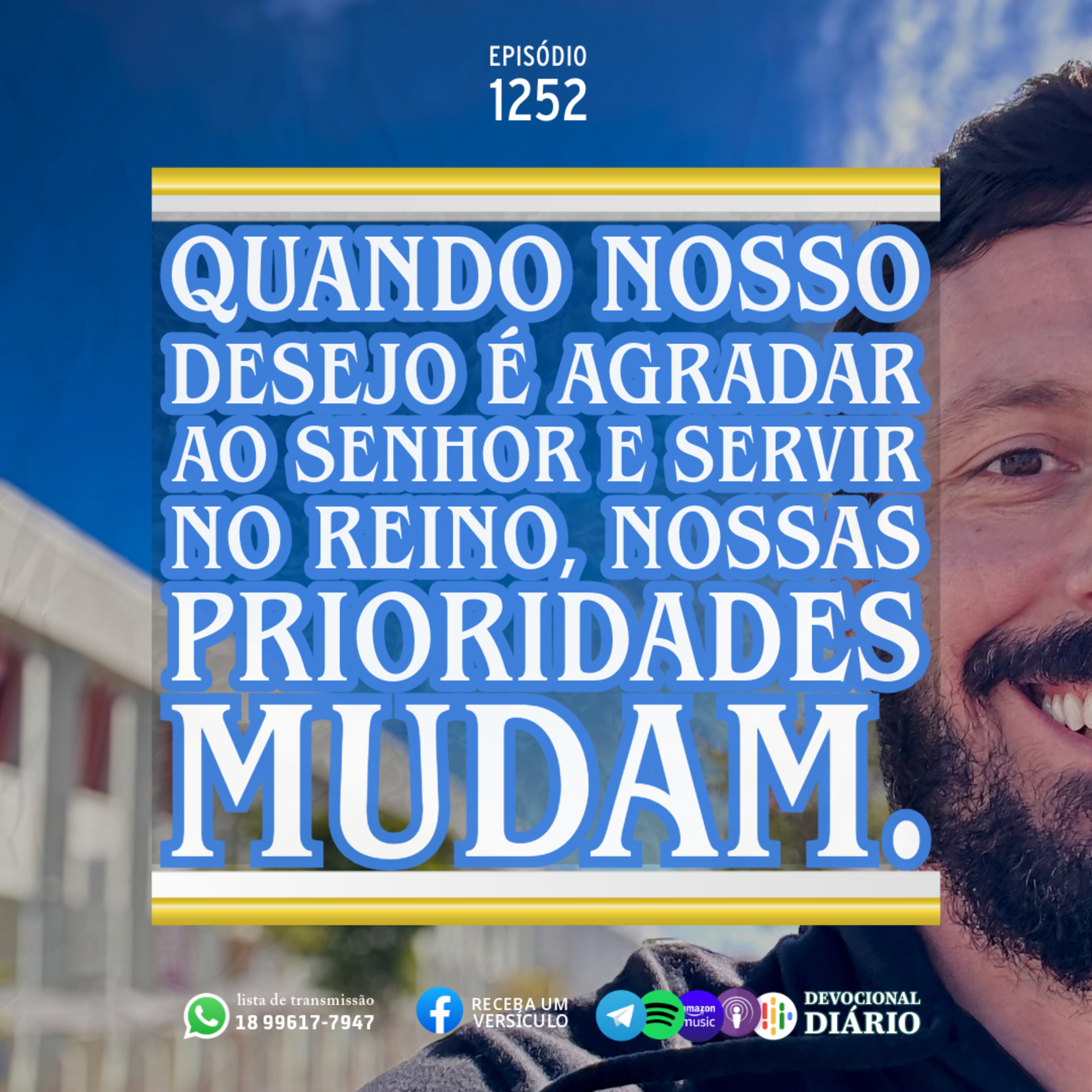 Quando nosso desejo é agradar ao Senhor e servir no Reino, nossas prioridades mudam. episode artwork