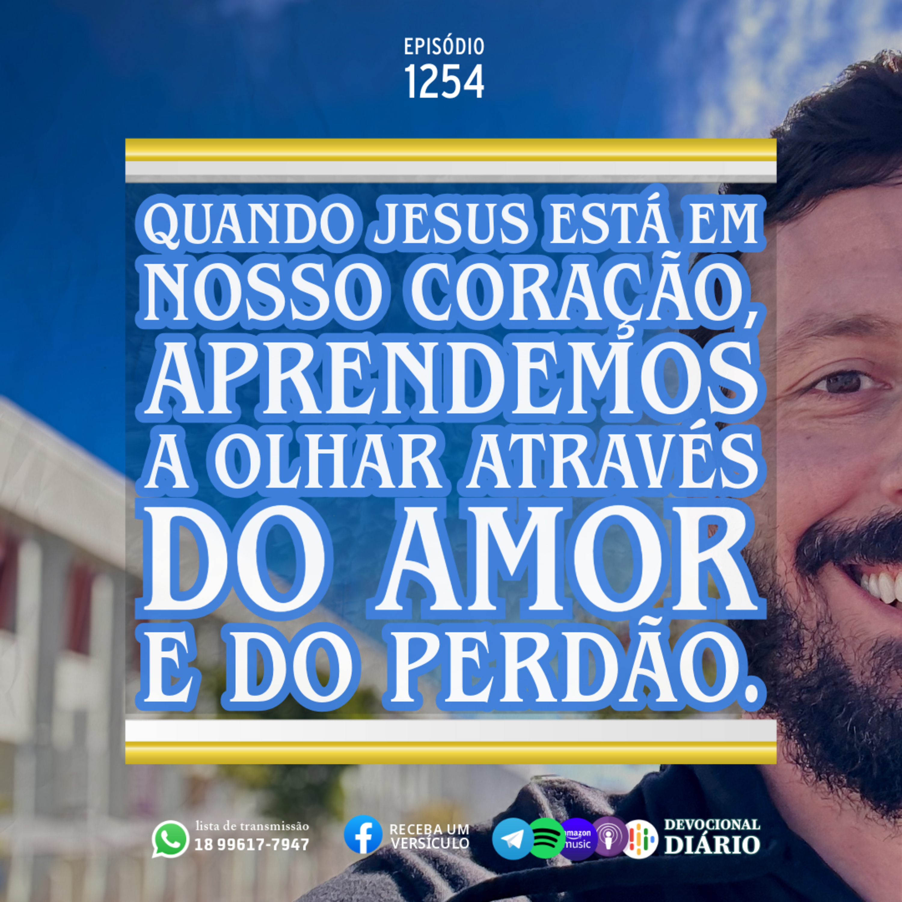 Quando Jesus está em nosso coração, aprendemos a olhar através do amor e do perdão. episode artwork