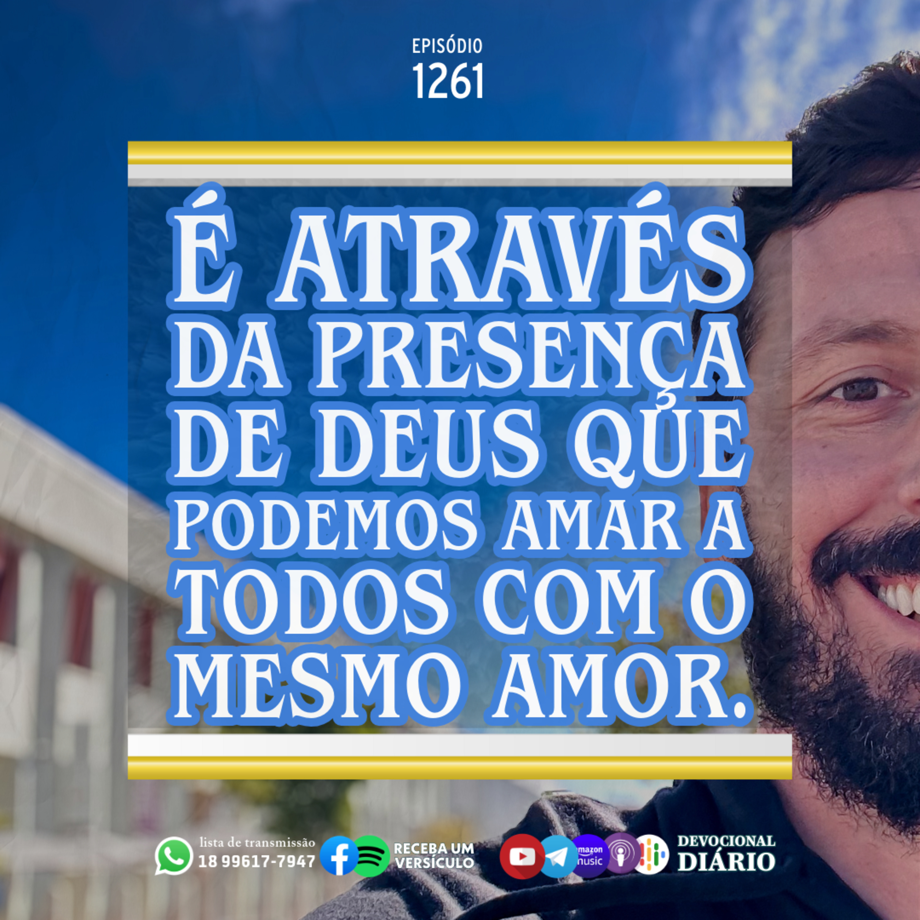 É através da presença de Deus que podemos amar a todos com o mesmo amor. episode artwork