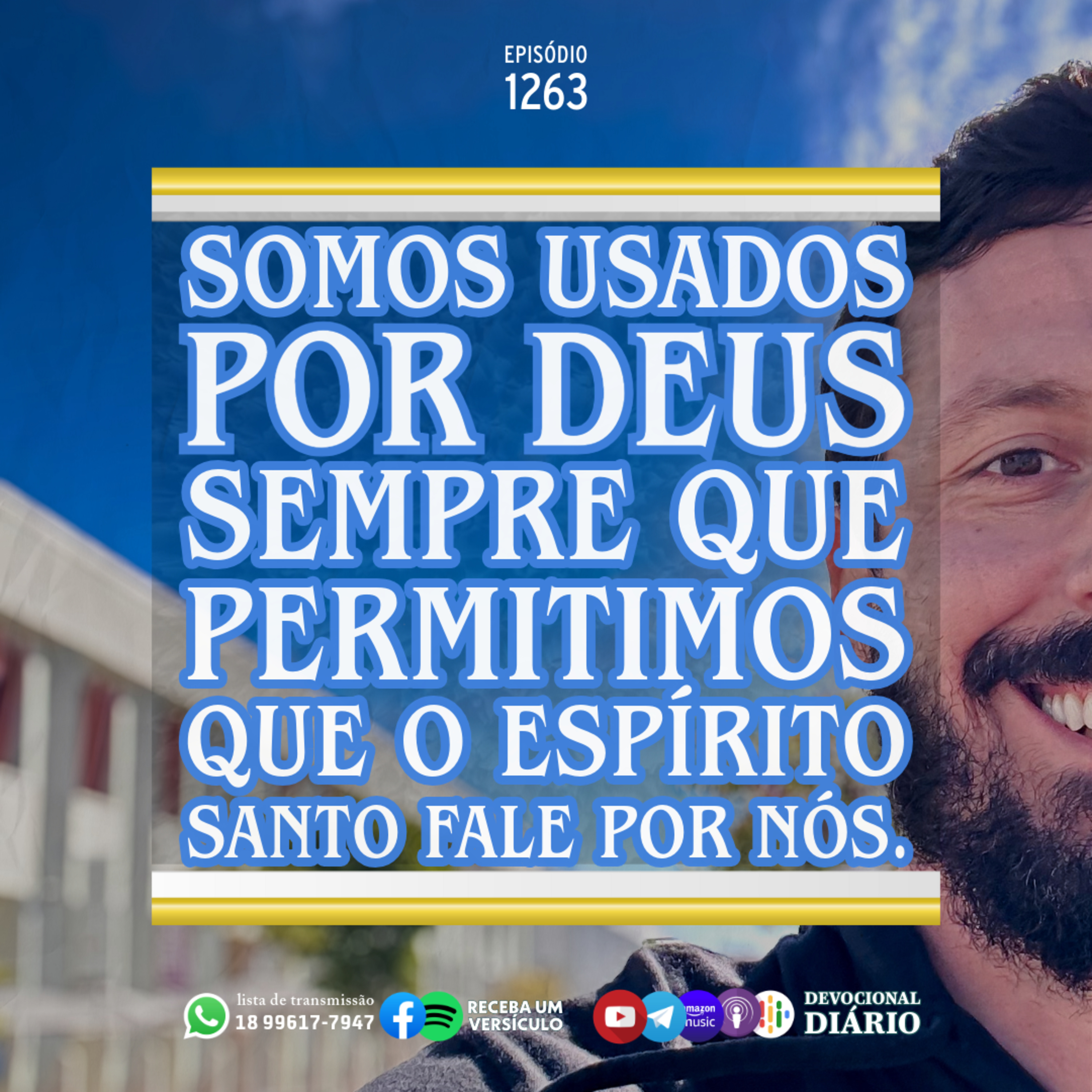 Somos usados por Deus sempre que permitimos que o Espírito Santo fale por nós. episode artwork