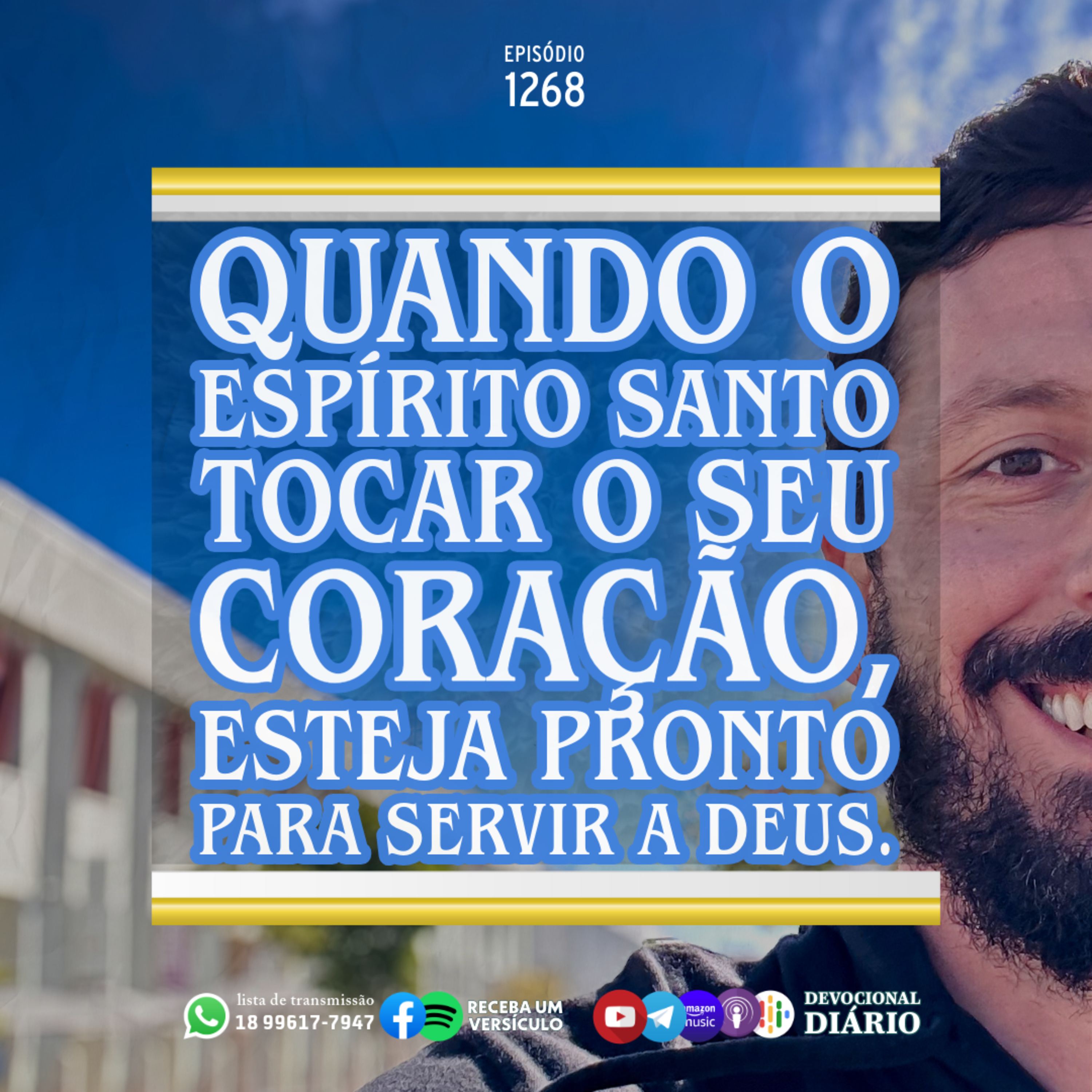 Quando o Espírito Santo tocar o seu coração, esteja pronto para servir a Deus. episode artwork