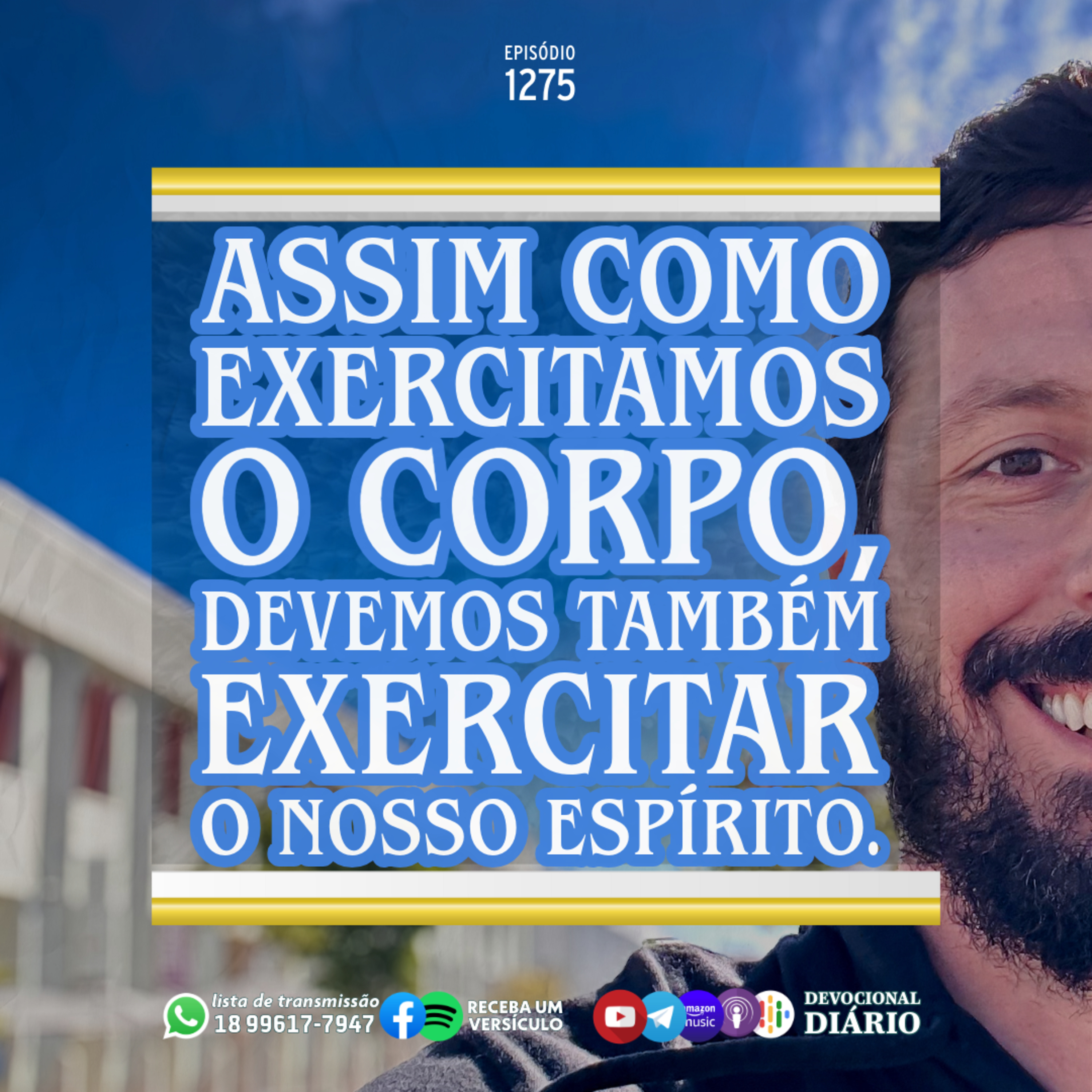 Assim como exercitamos o corpo, devemos também exercitar o nosso espírito. episode artwork