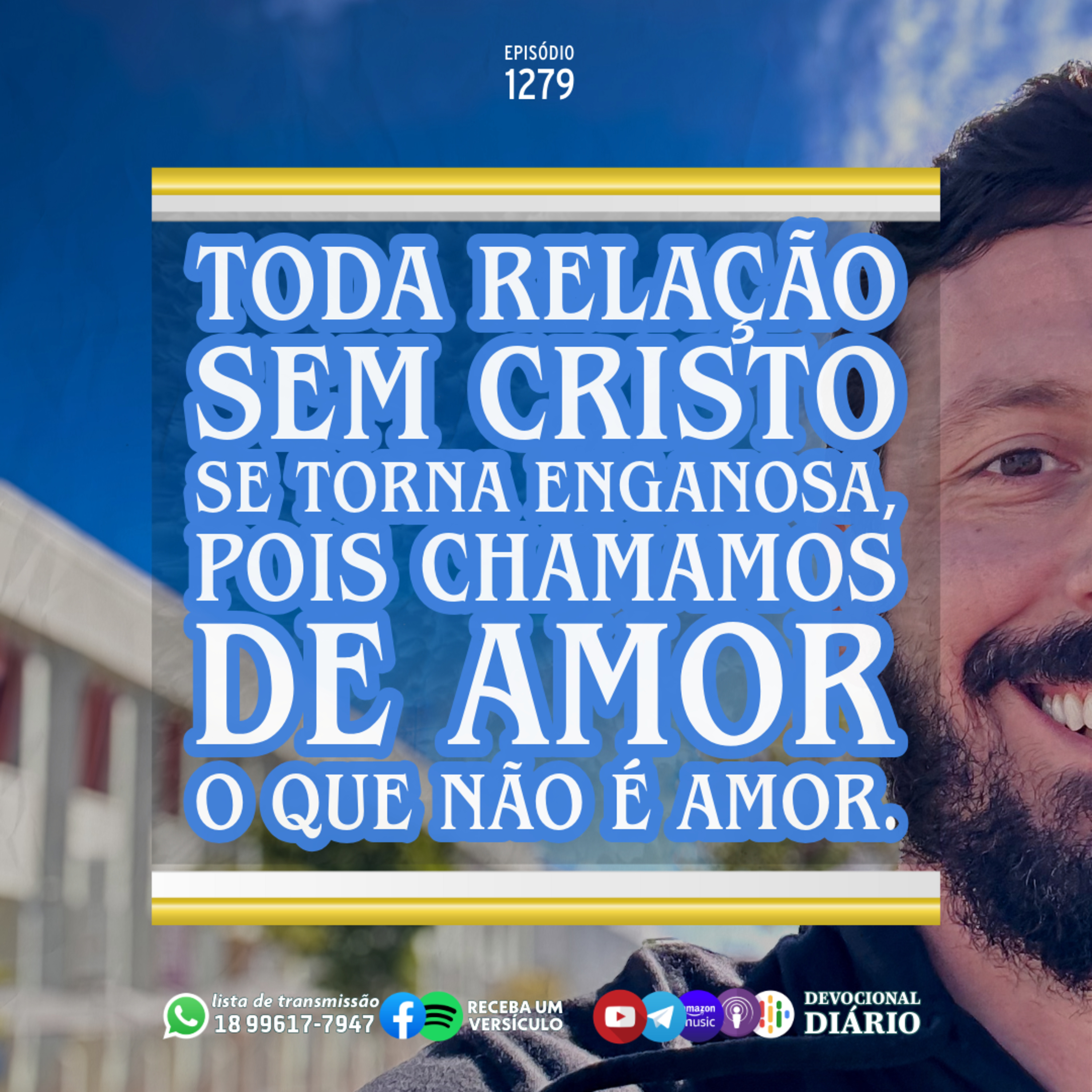 Toda relação sem Cristo se torna enganosa, pois chamamos de amor o que não é amor. episode artwork