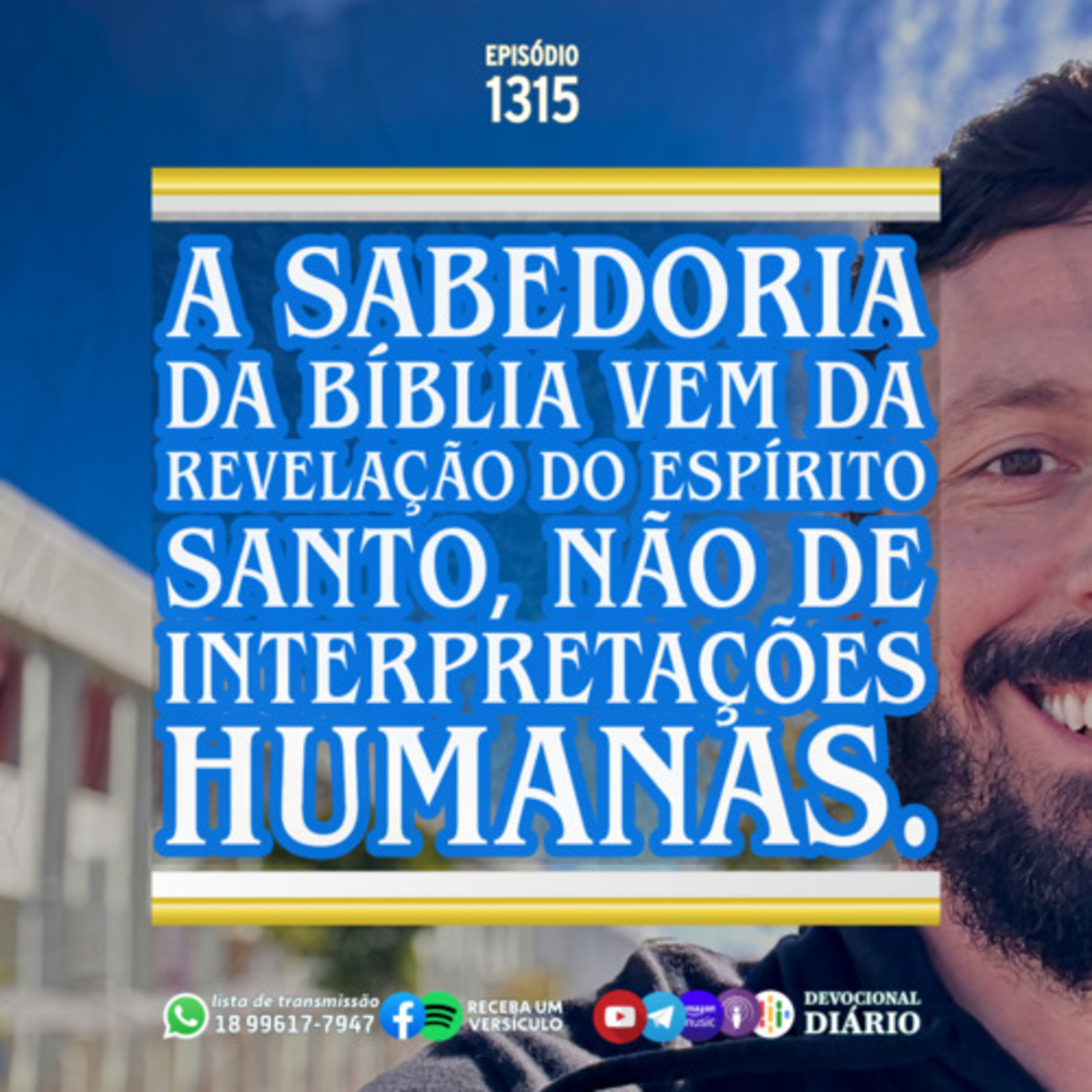 A sabedoria da Bíblia vem da revelação do Espírito Santo, não de interpretações humanas.  episode artwork
