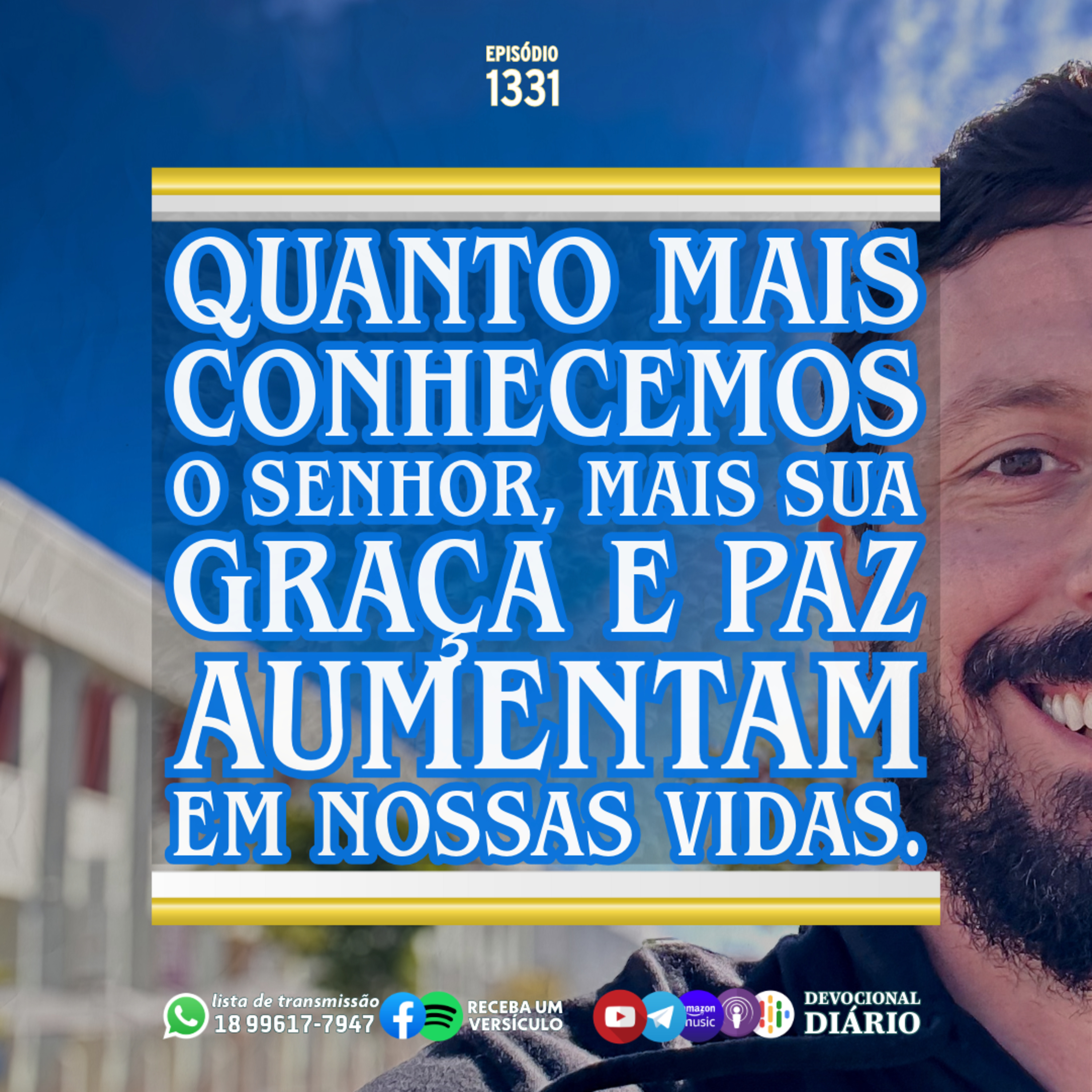 Quanto mais conhecemos o Senhor, mais Sua graça e paz aumentam em nossas vidas. episode artwork