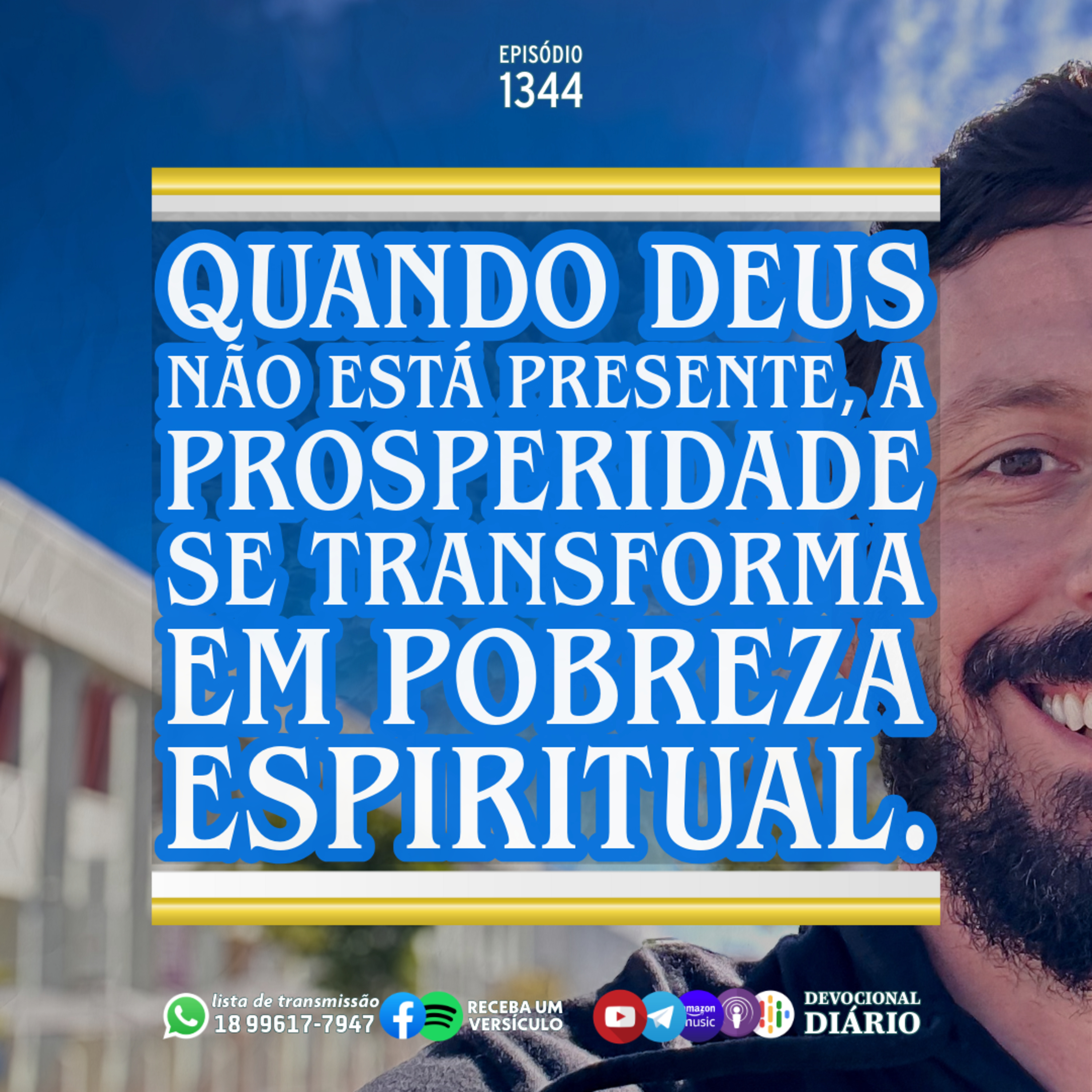 Quando Deus não está presente, a prosperidade se transforma em pobreza espiritual. episode artwork