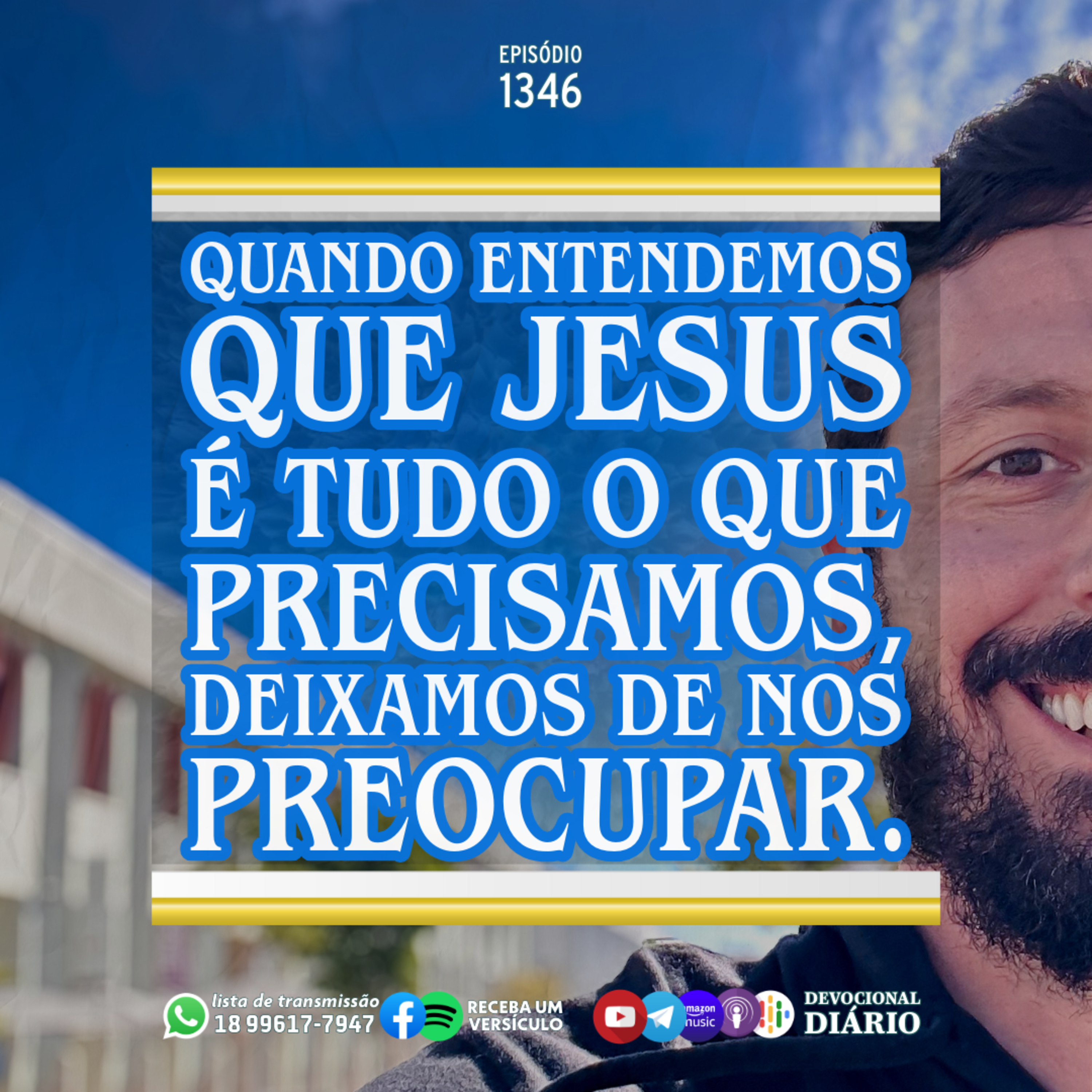Quando entendemos que Jesus é tudo o que precisamos, deixamos de nos preocupar. episode artwork