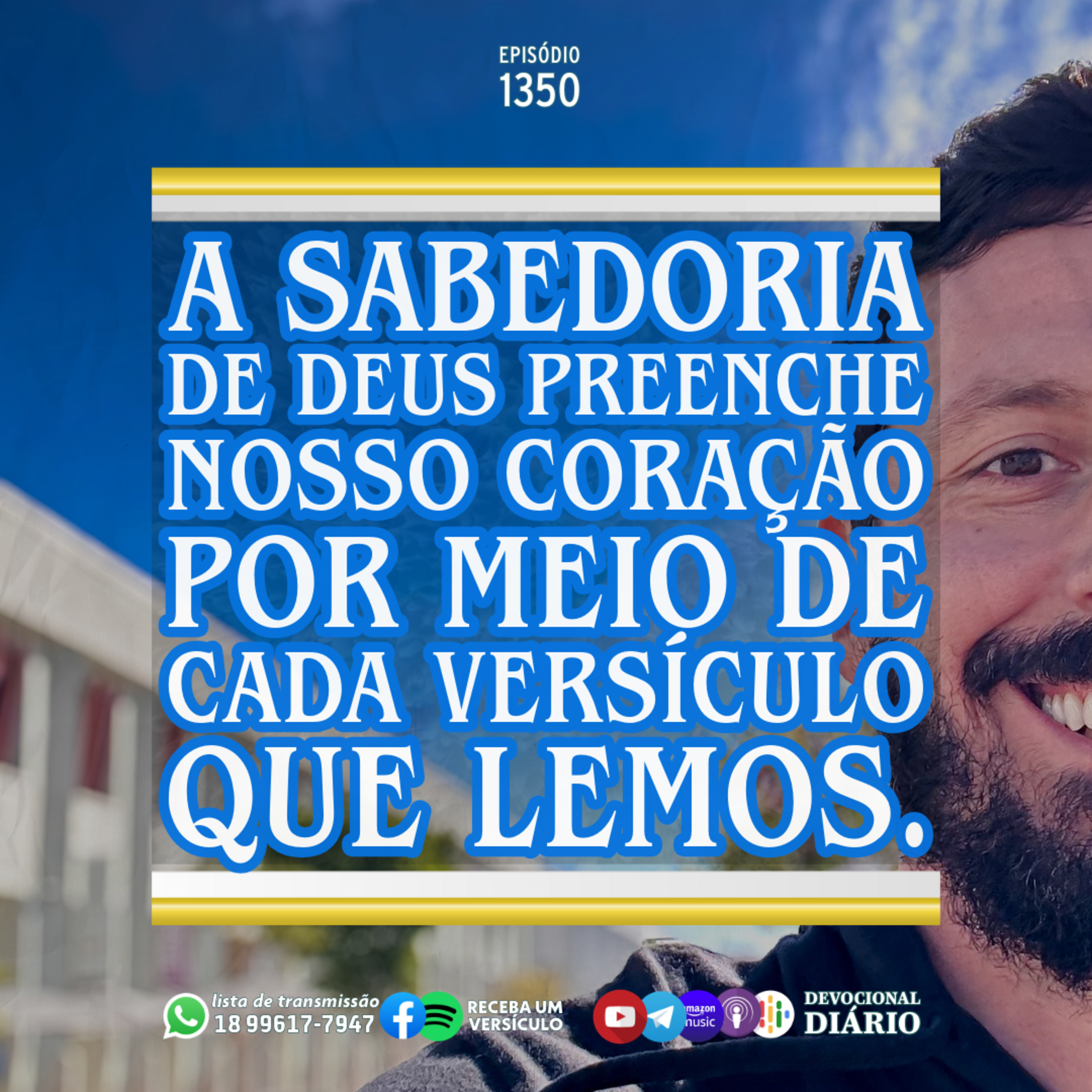 A sabedoria de Deus preenche nosso coração por meio de cada versículo que lemos. episode artwork