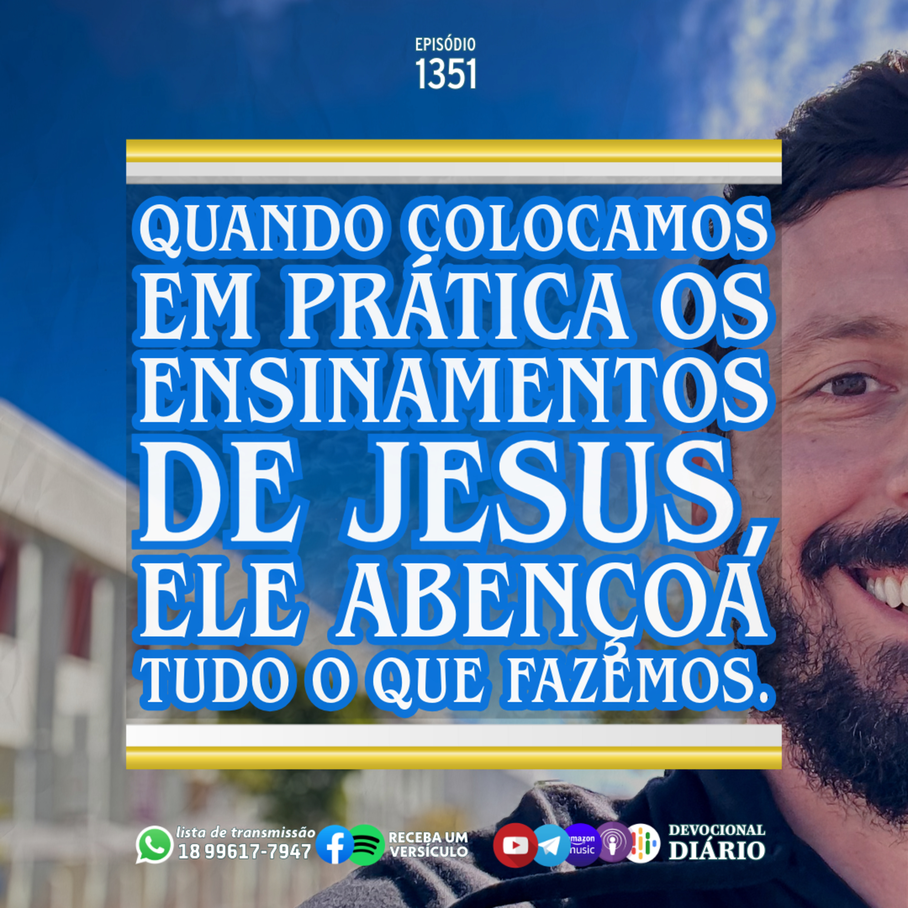 Quando colocamos em prática os ensinamentos de Jesus, Ele abençoa tudo o que fazemos. episode artwork