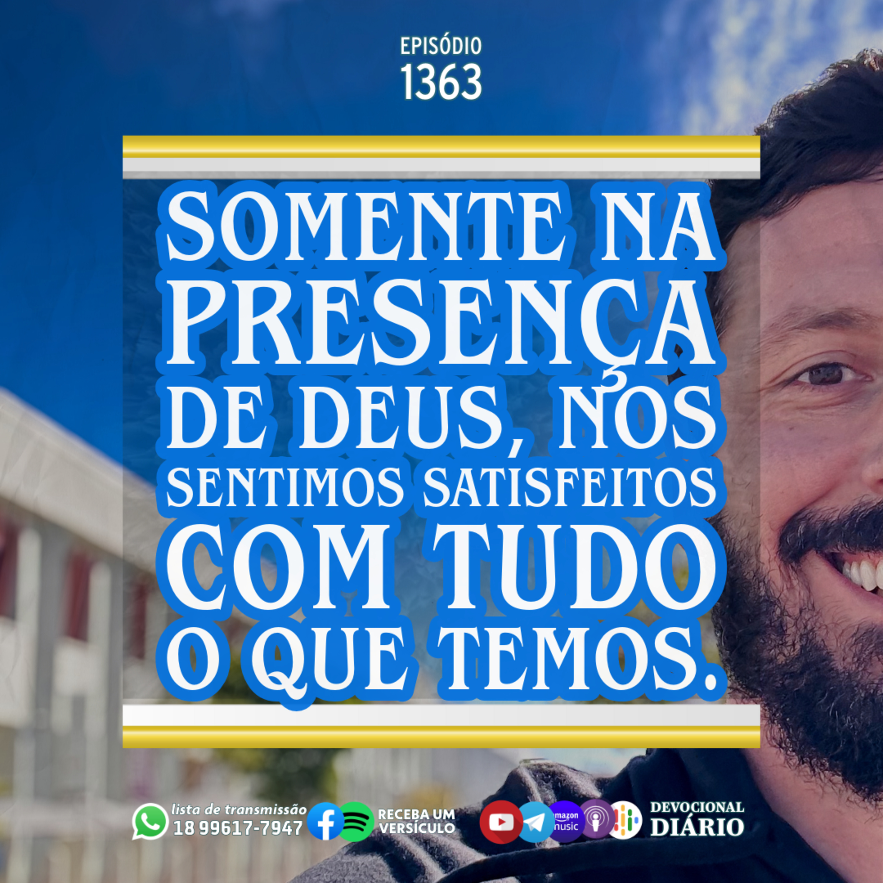 Somente na presença de Deus, nos sentimos satisfeitos com tudo o que temos. episode artwork