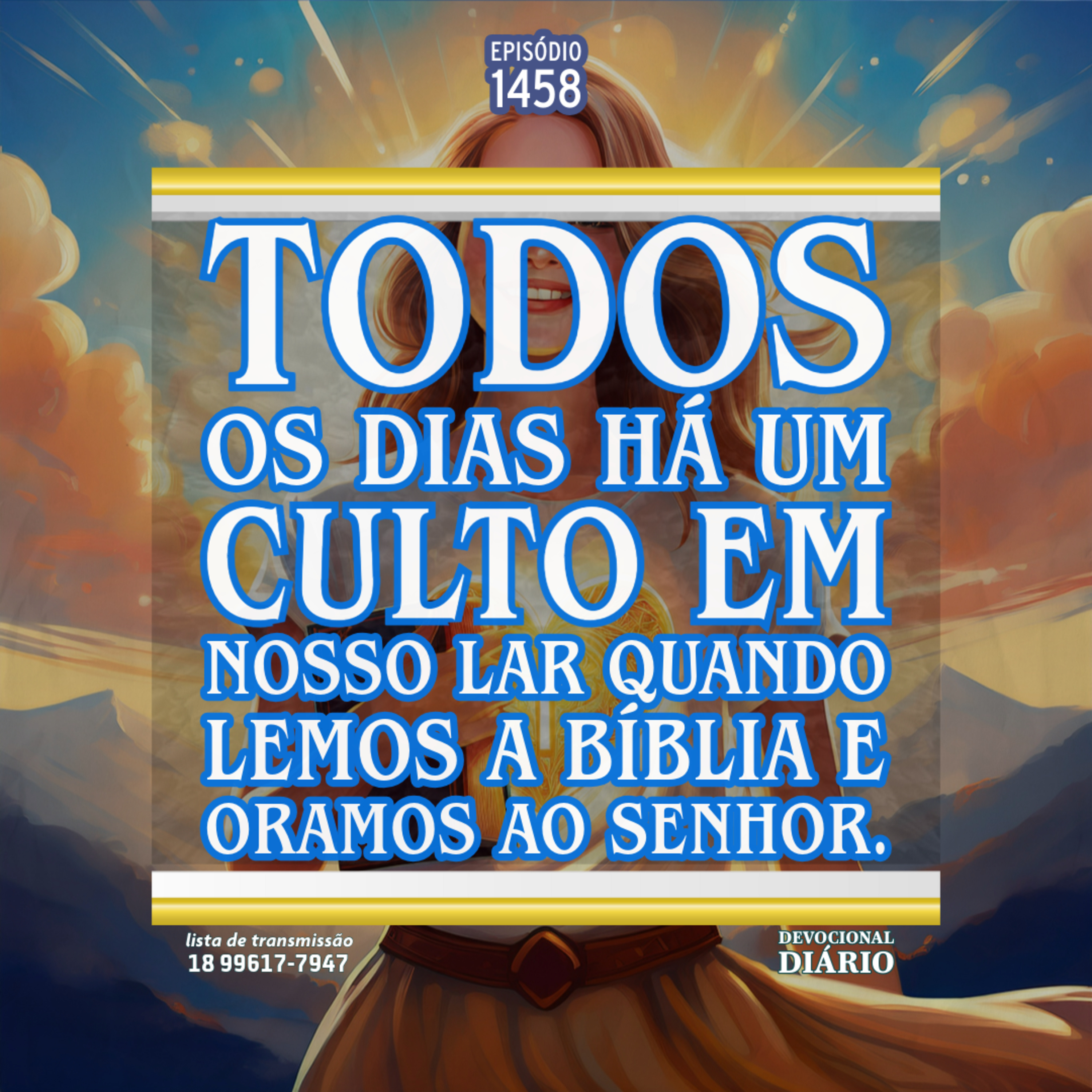 Todos os dias há um culto em nosso lar quando lemos a Bíblia e oramos ao Senhor. episode artwork