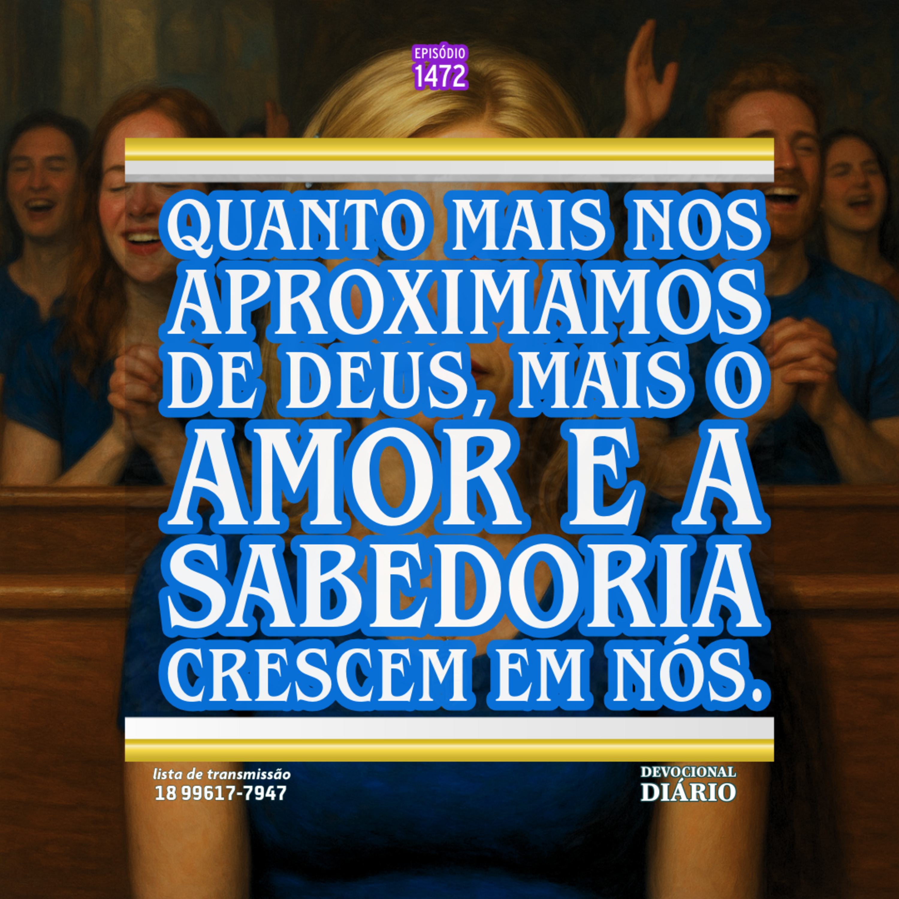 Quanto mais nos aproximamos de Deus, mais o amor e a sabedoria crescem em nós. episode artwork
