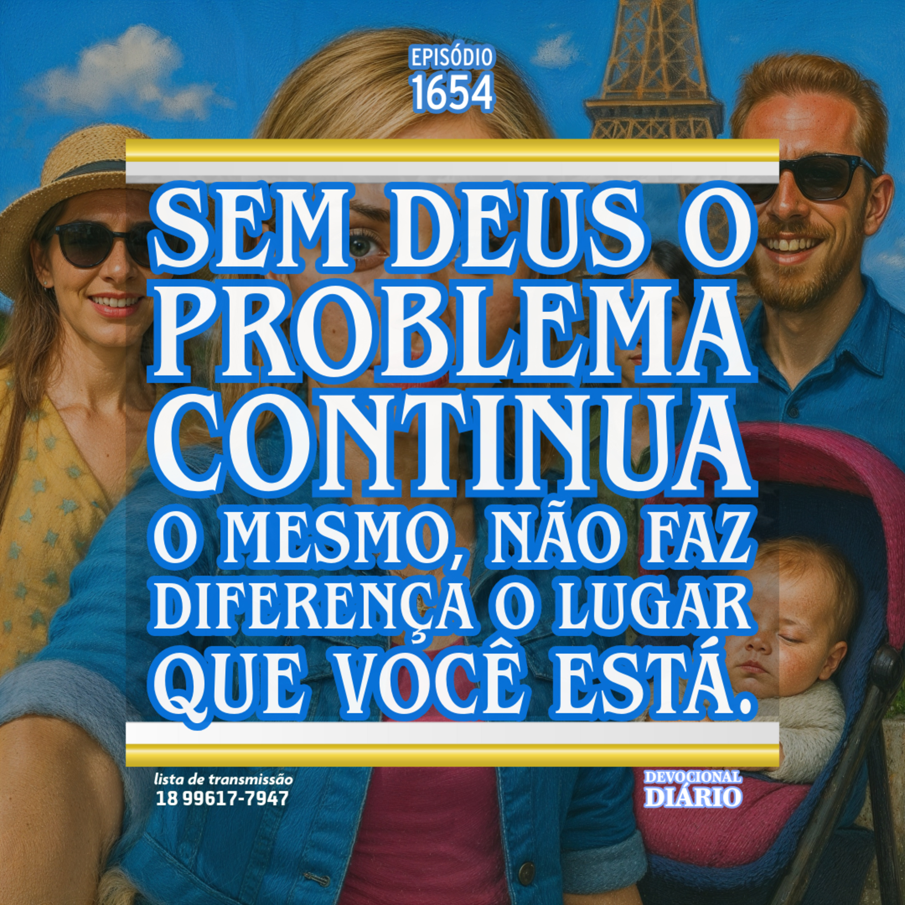 Sem Deus o problema continua o mesmo, não faz diferença o lugar que você está. episode artwork