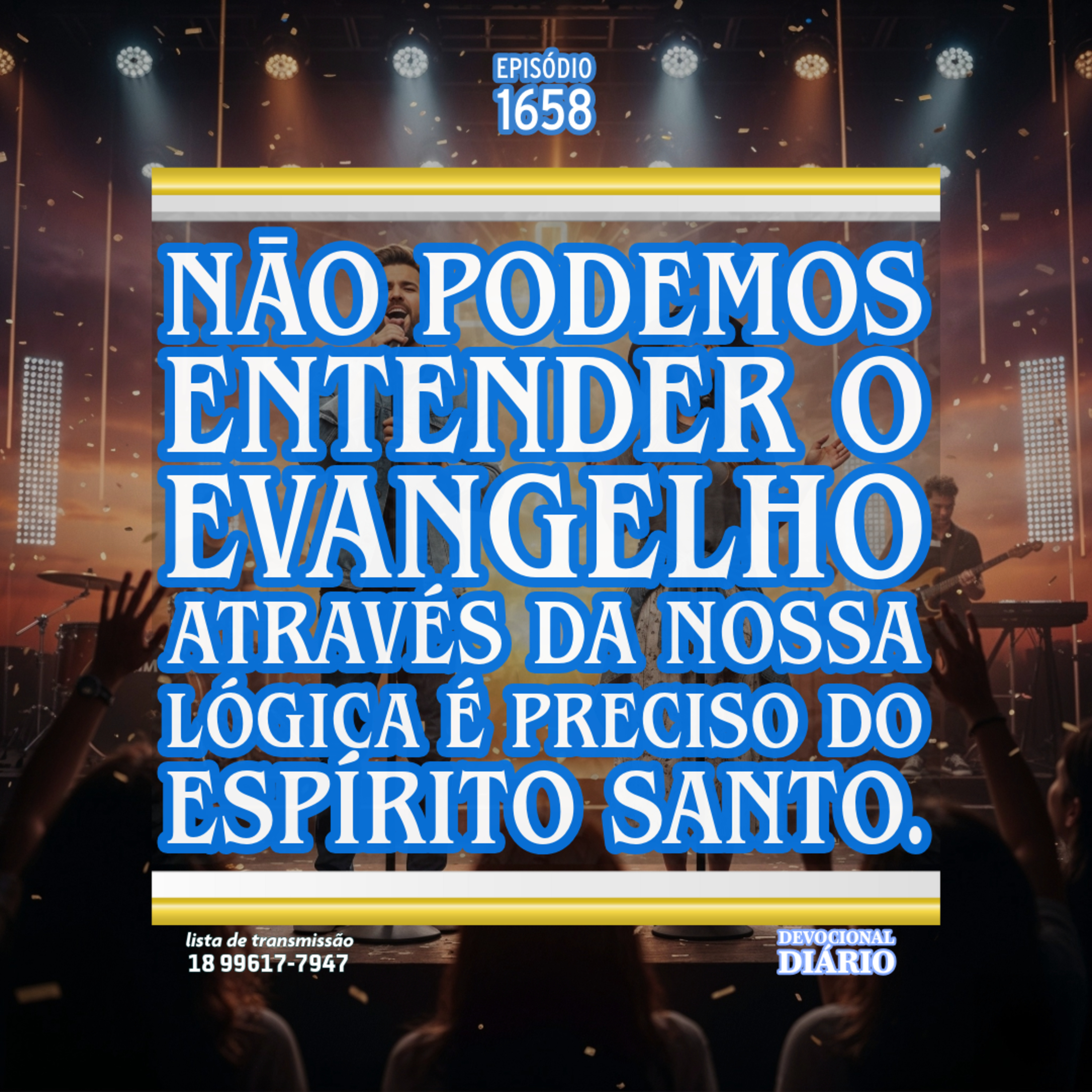 Nāo podemos entender o evangelho através da nossa lógica é preciso do Espírito Santo. episode artwork