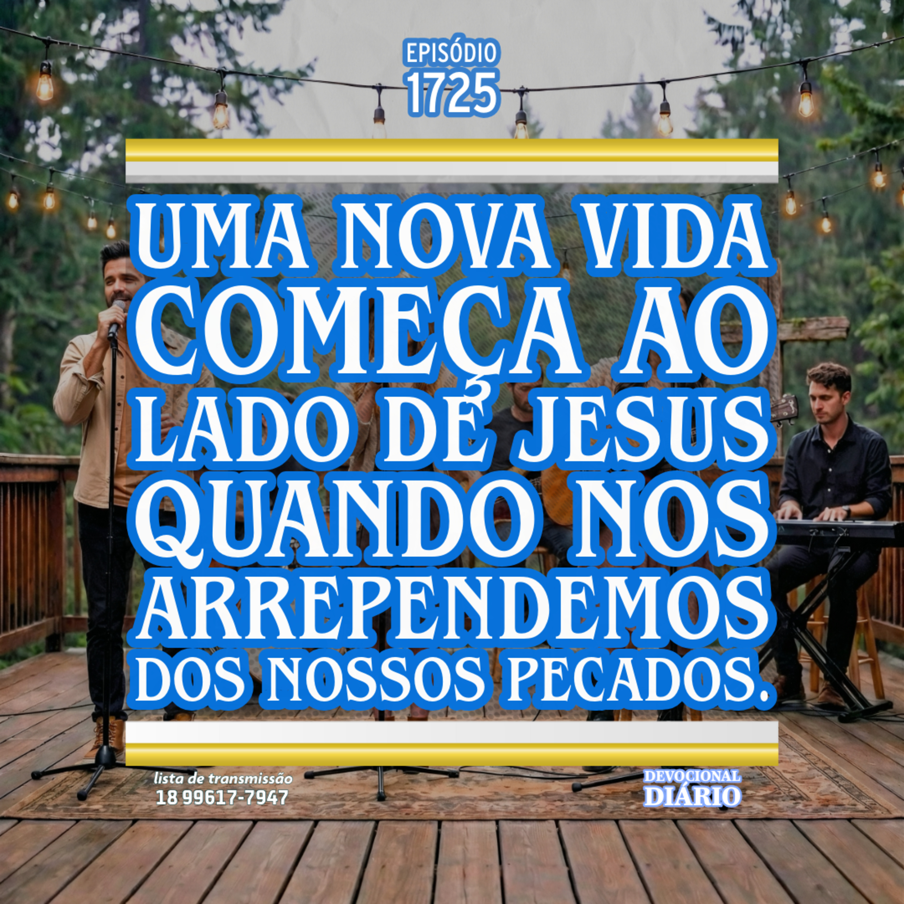 Uma nova vida começa ao lado de Jesus quando nos arrependemos dos nossos pecados. episode artwork